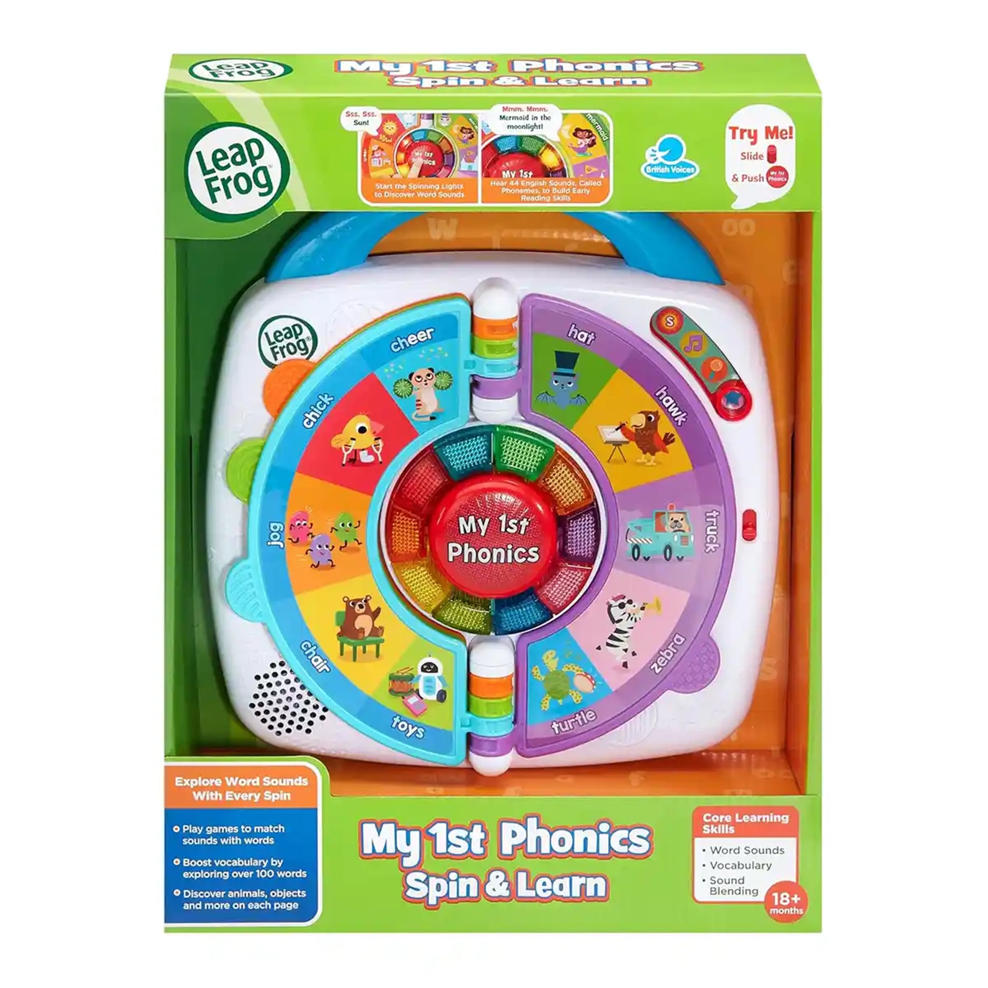 MY 1ST PHONICS SPIN & LEARN (LFUK) (ARAB)