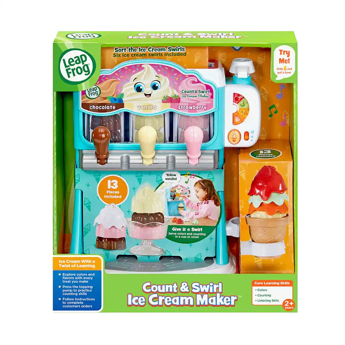 Count & Swirl Ice Cream Maker (Lfuk) (Arab)