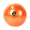 Orange - Lamborghini #5 Metallic Pvc Soccer Ball