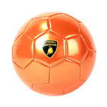 Orange - Lamborghini #5 Metallic Pvc Soccer Ball