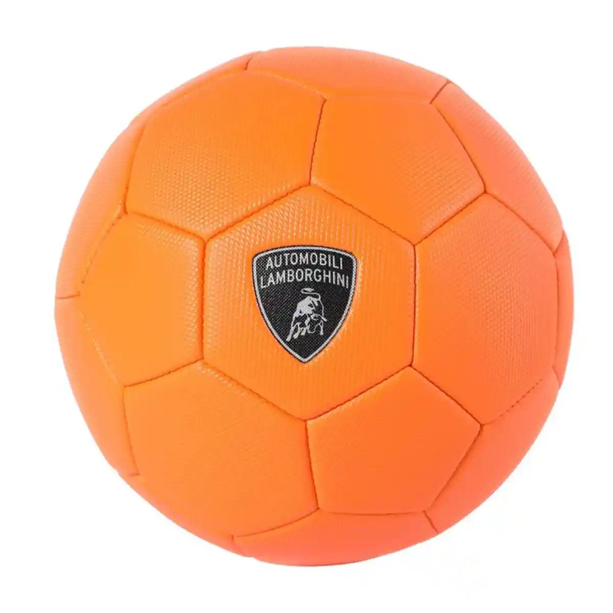 Lamborghini #5 Machine Sewing Pvc Soccer Ball Orange