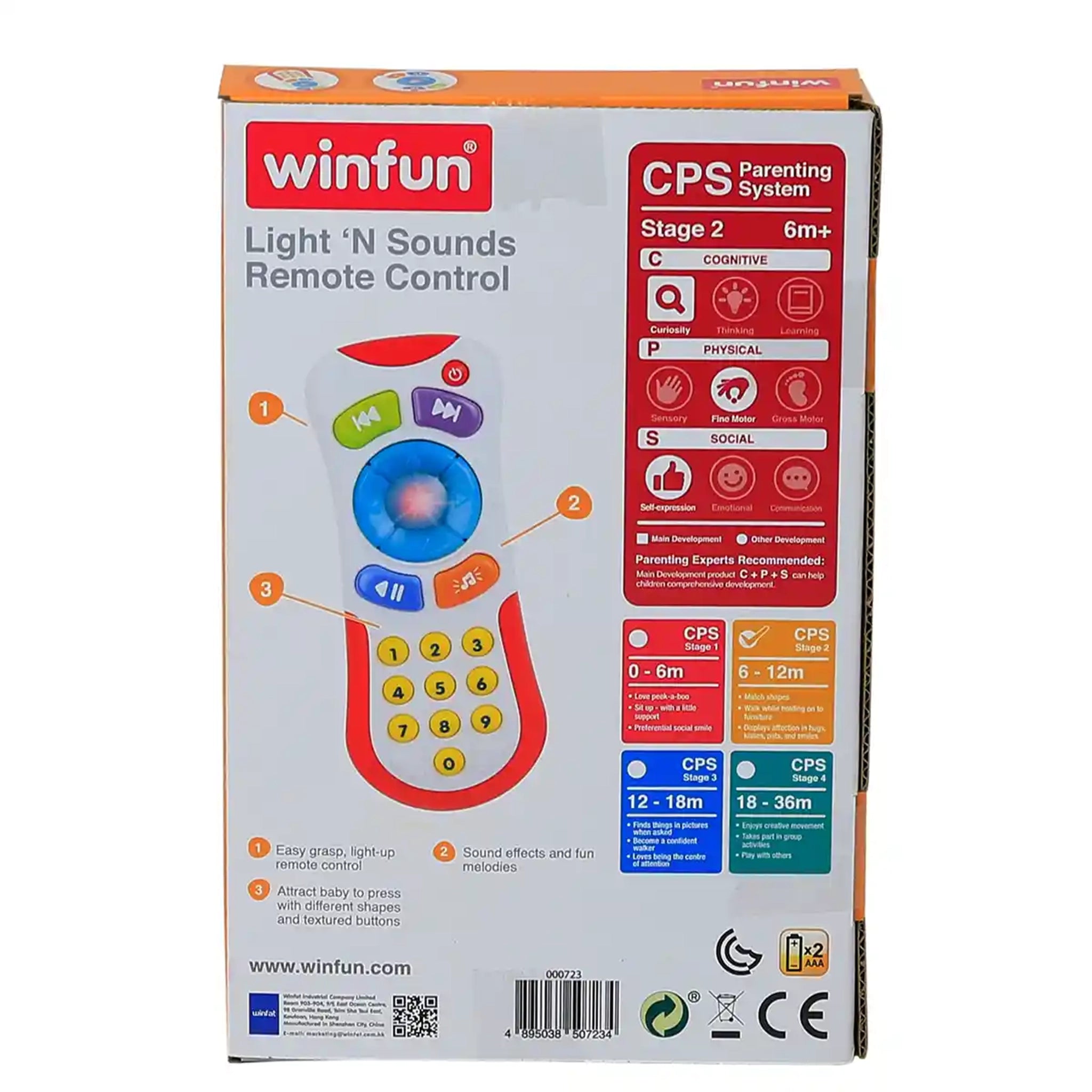 WINFUN LIGHT 'N SOUNDS REMOTE CONTROL