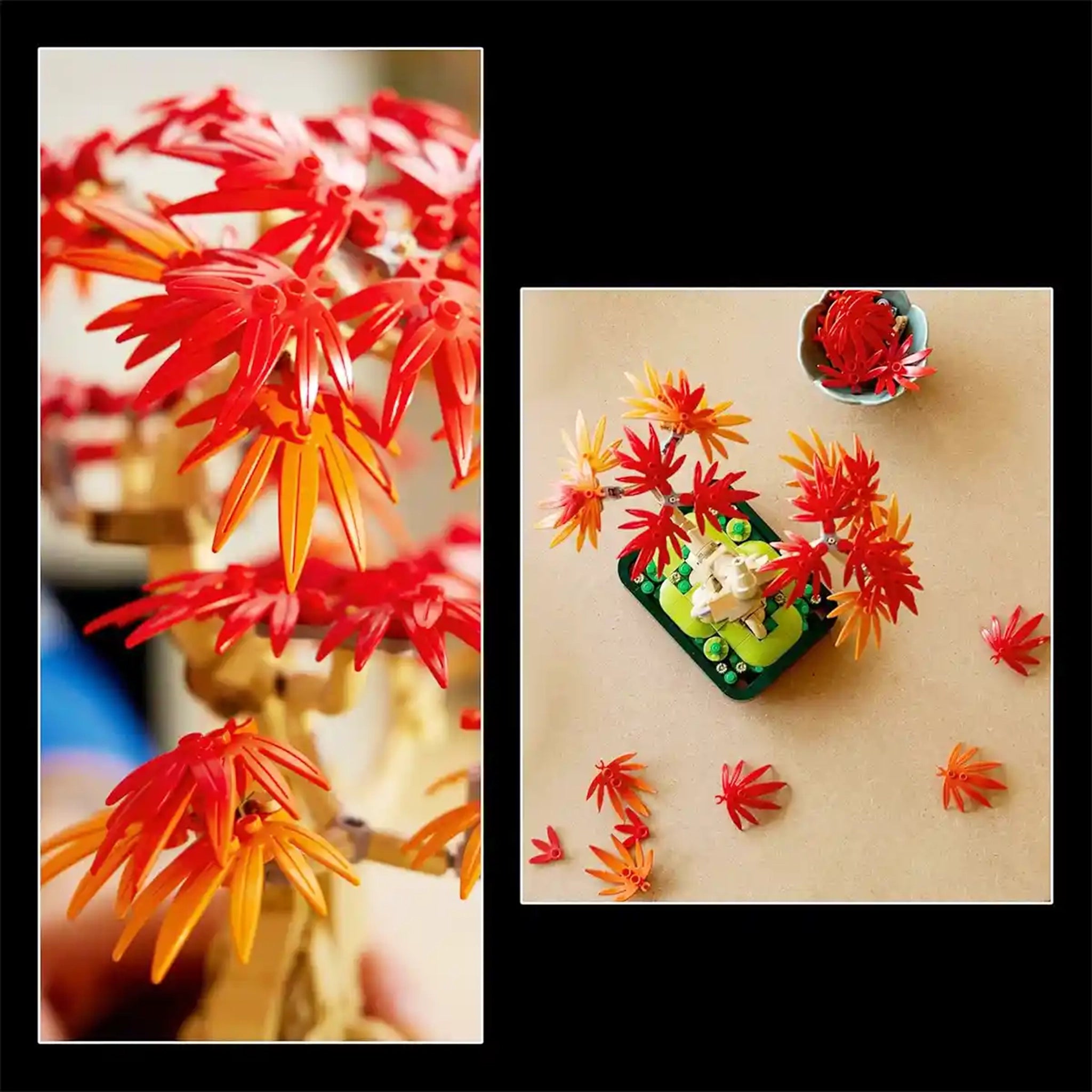 Lego Botaniclals  Japanese Red Maple Bonsai Tree V29 10348