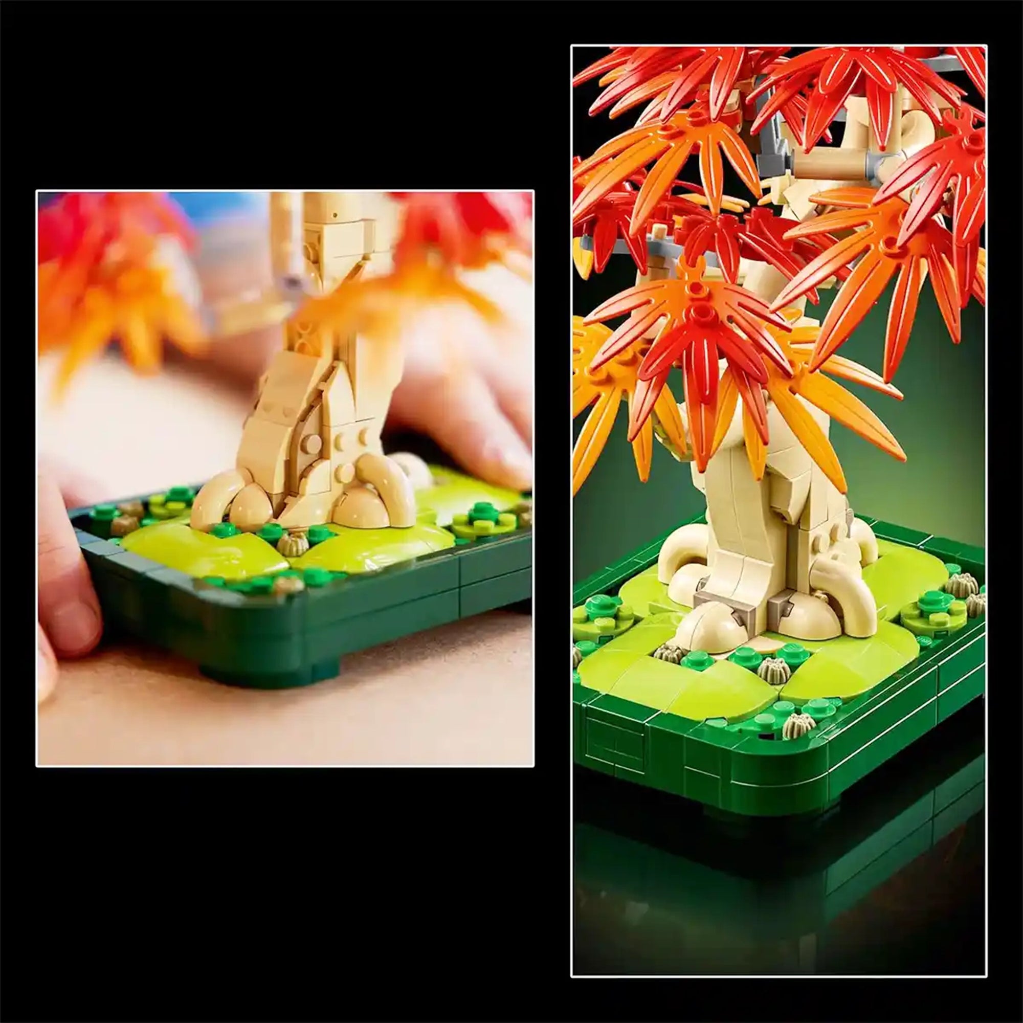 Lego Botaniclals  Japanese Red Maple Bonsai Tree V29 10348