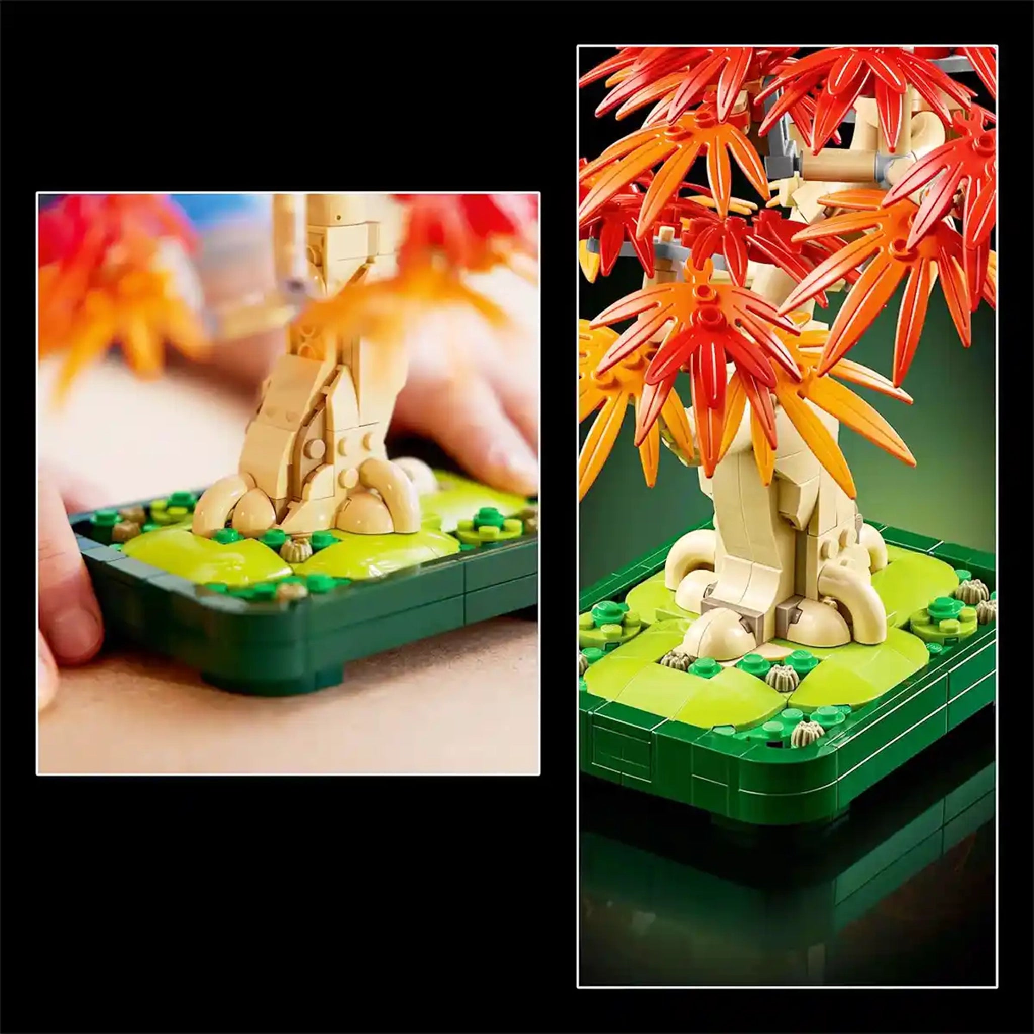 Lego Botaniclals  Japanese Red Maple Bonsai Tree V29 10348