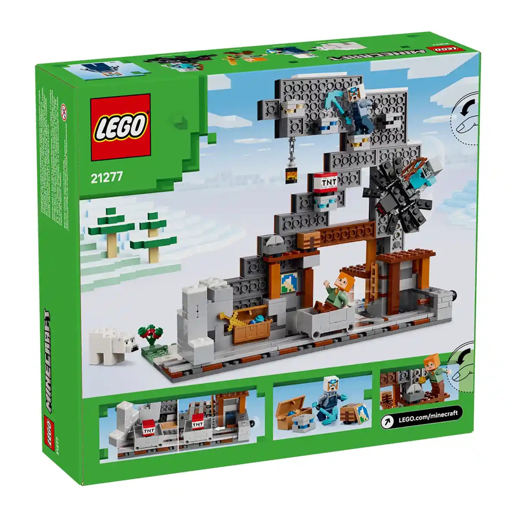 Lego Minecraft  The Pickaxe Mine V29 21277