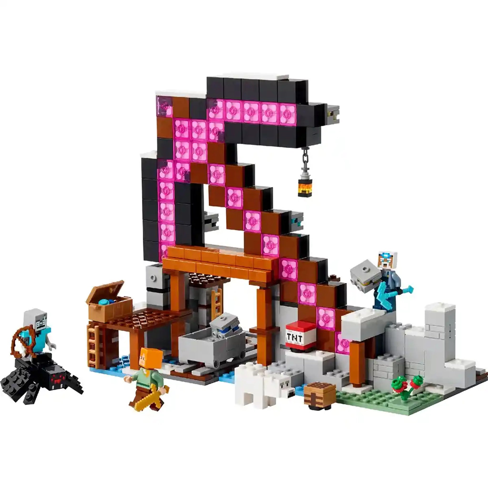 Lego Minecraft  The Pickaxe Mine V29 21277
