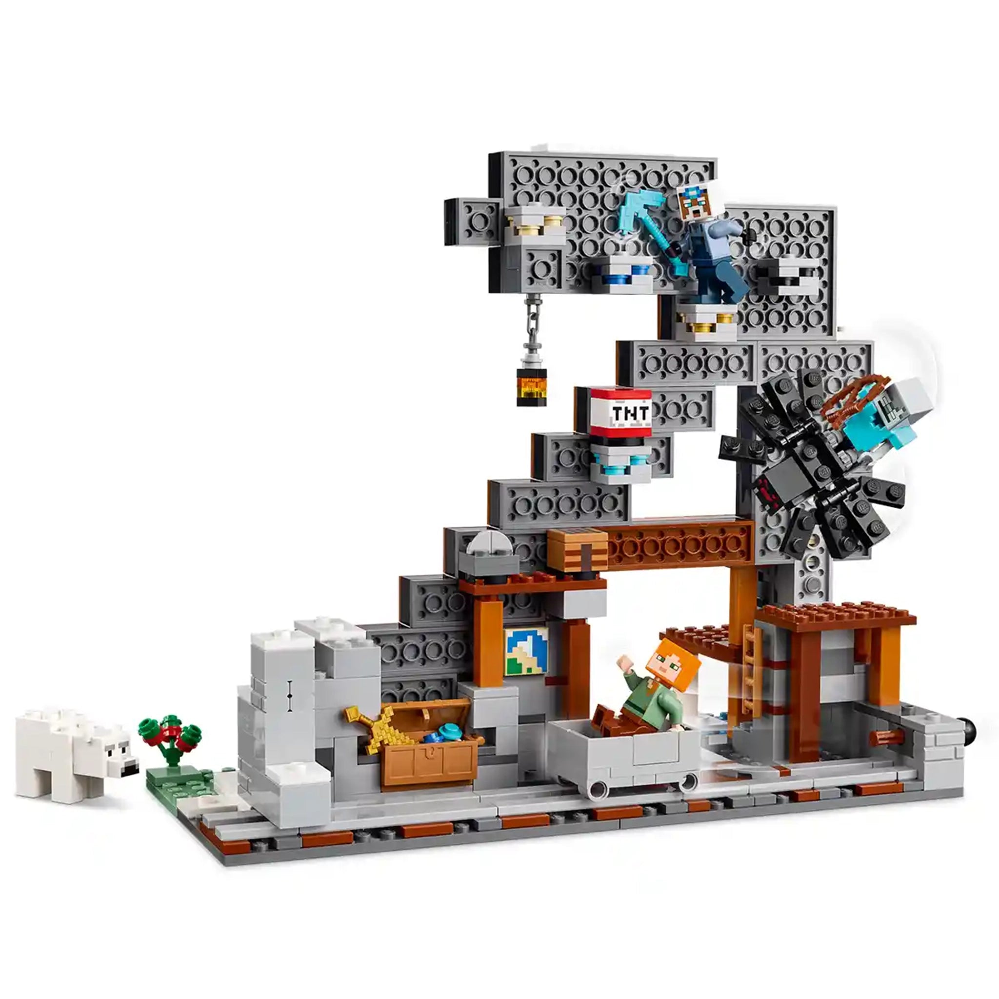 Lego Minecraft  The Pickaxe Mine V29 21277