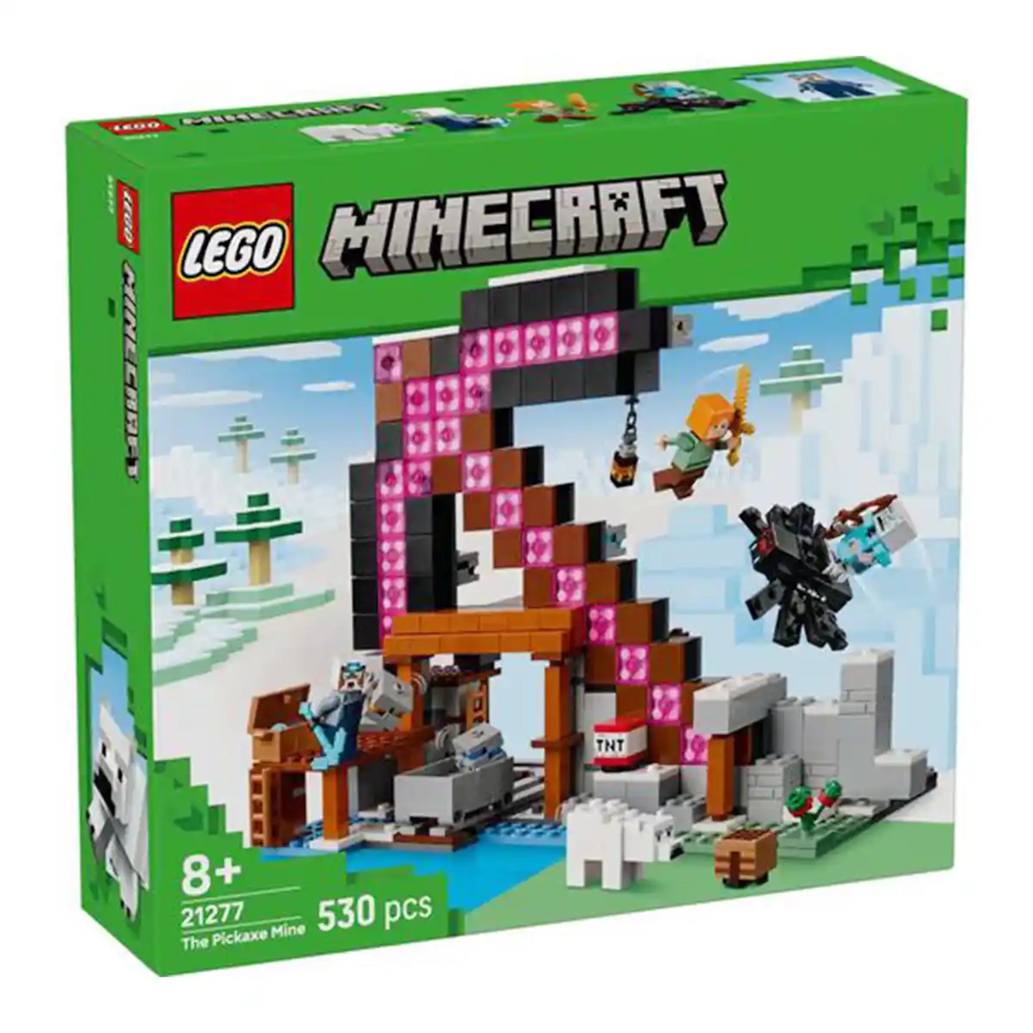 Lego Minecraft  The Pickaxe Mine V29 21277