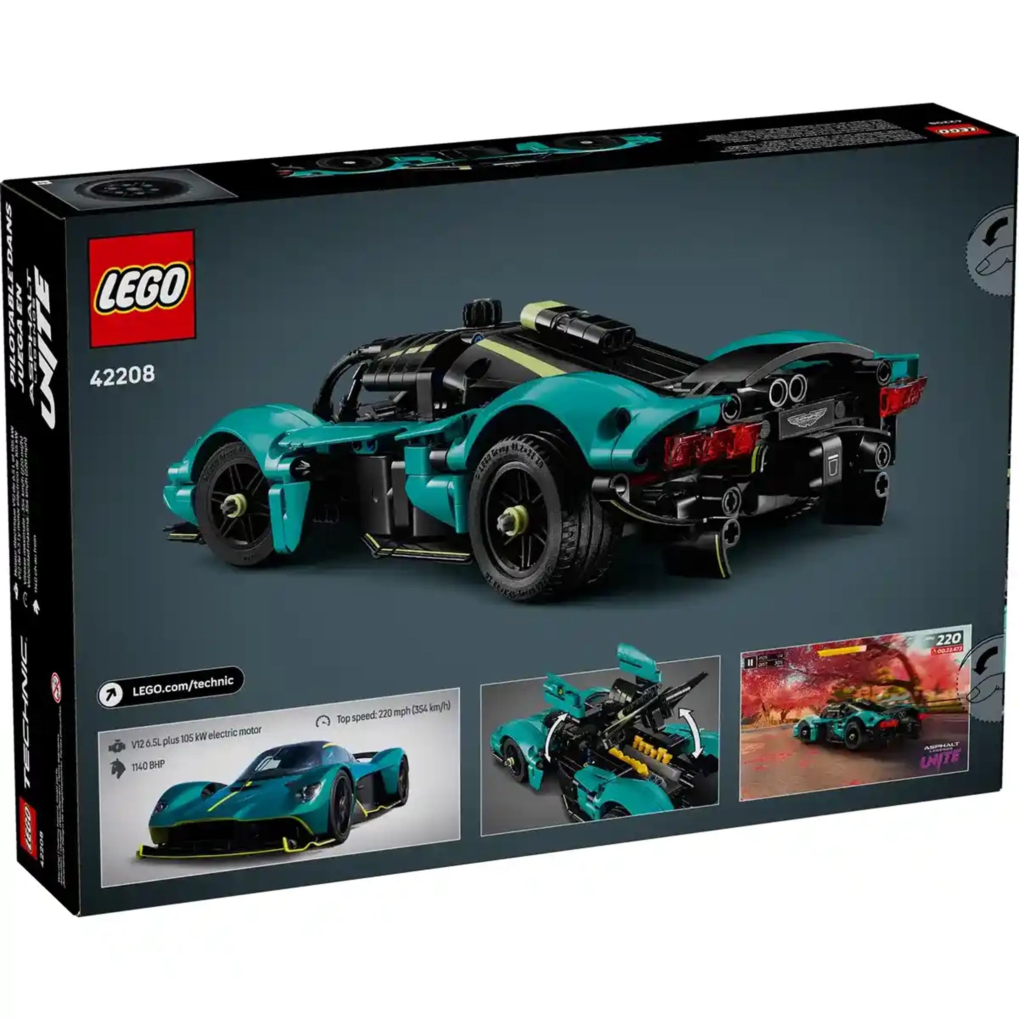 Lego Technic  Aston Martin Valkyrie V29 42208
