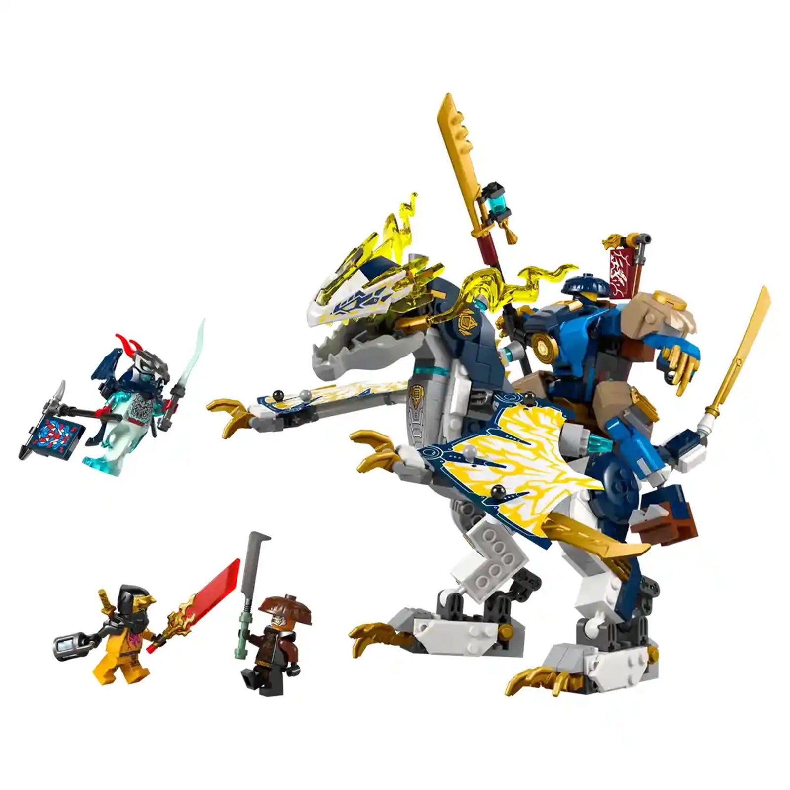 Lego Ninjago  Rogue’S Mech Dragon Rider V29 71843