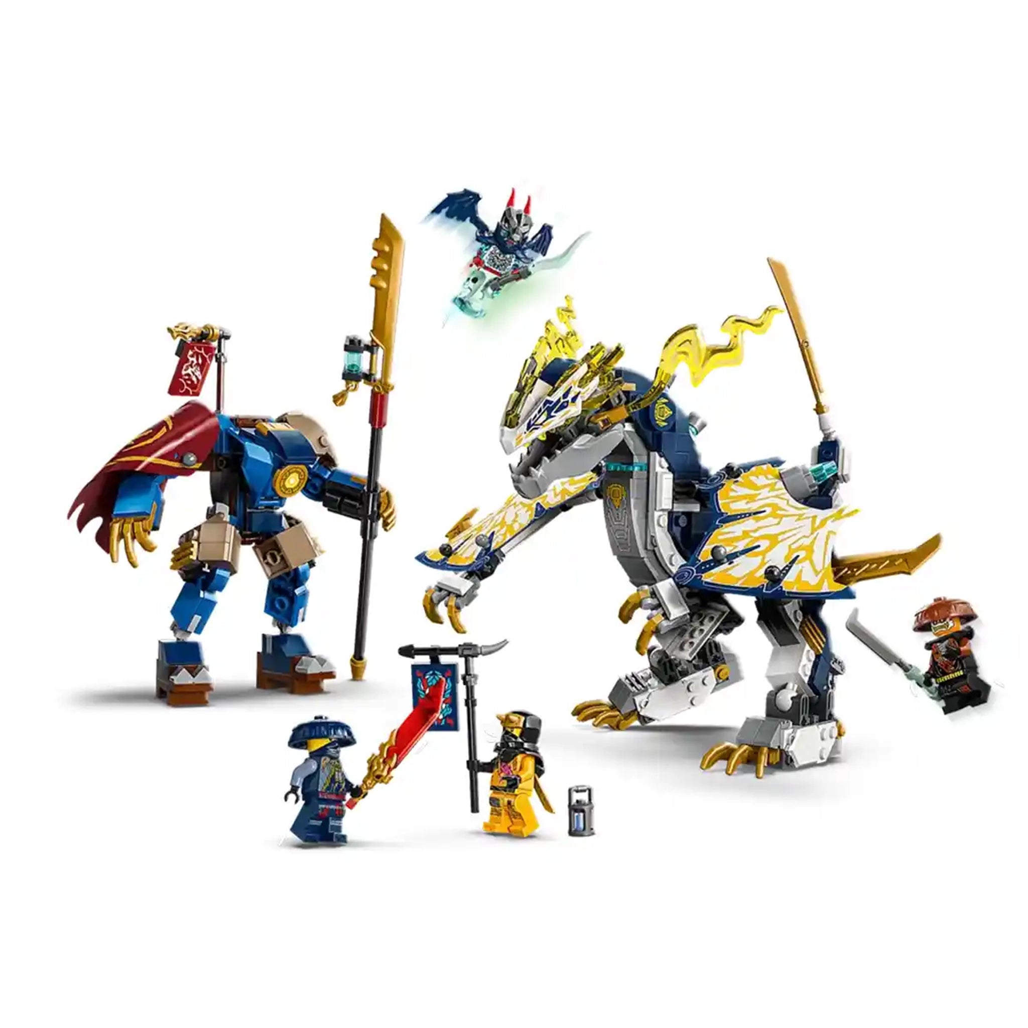 Lego Ninjago  Rogue’S Mech Dragon Rider V29 71843