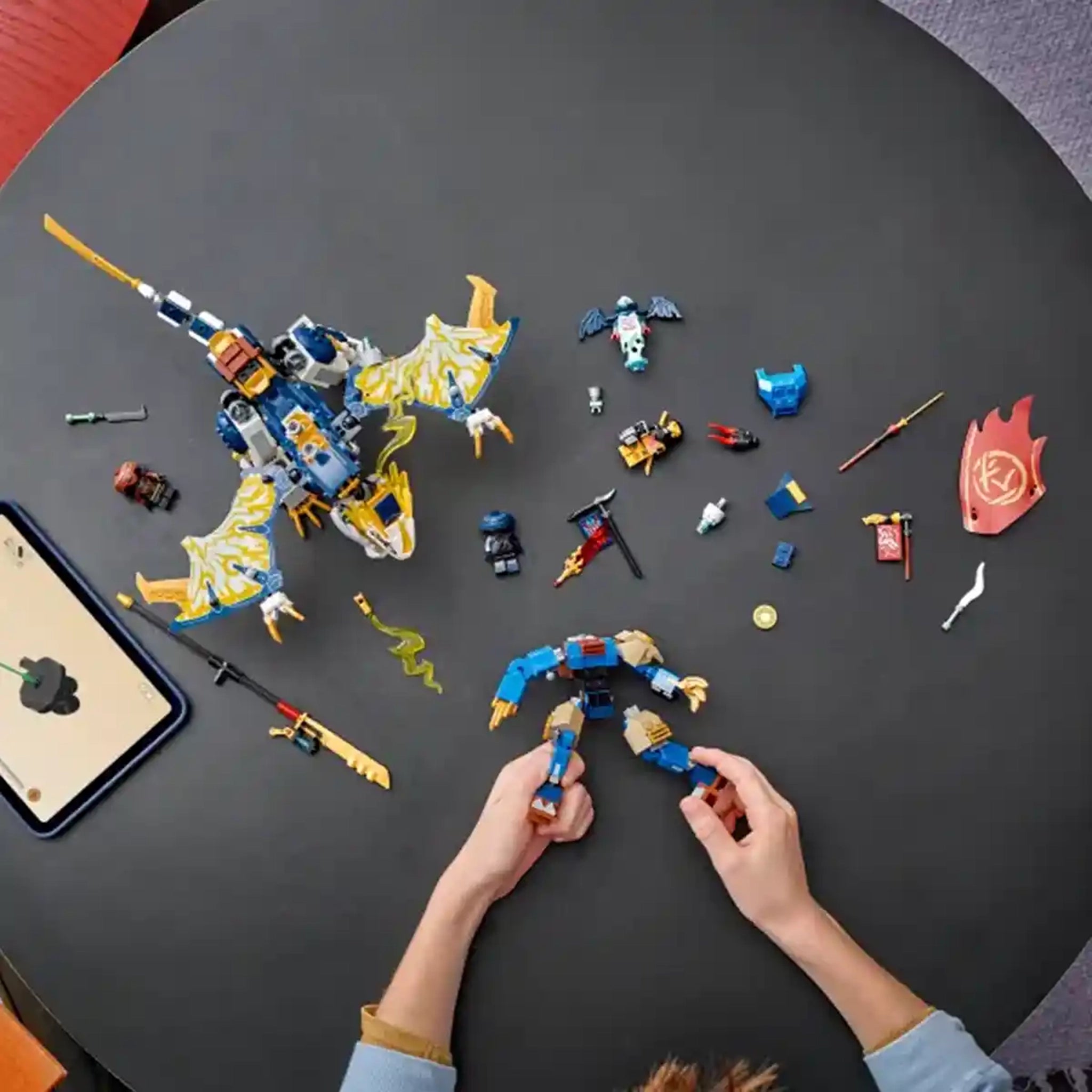 Lego Ninjago  Rogue’S Mech Dragon Rider V29 71843