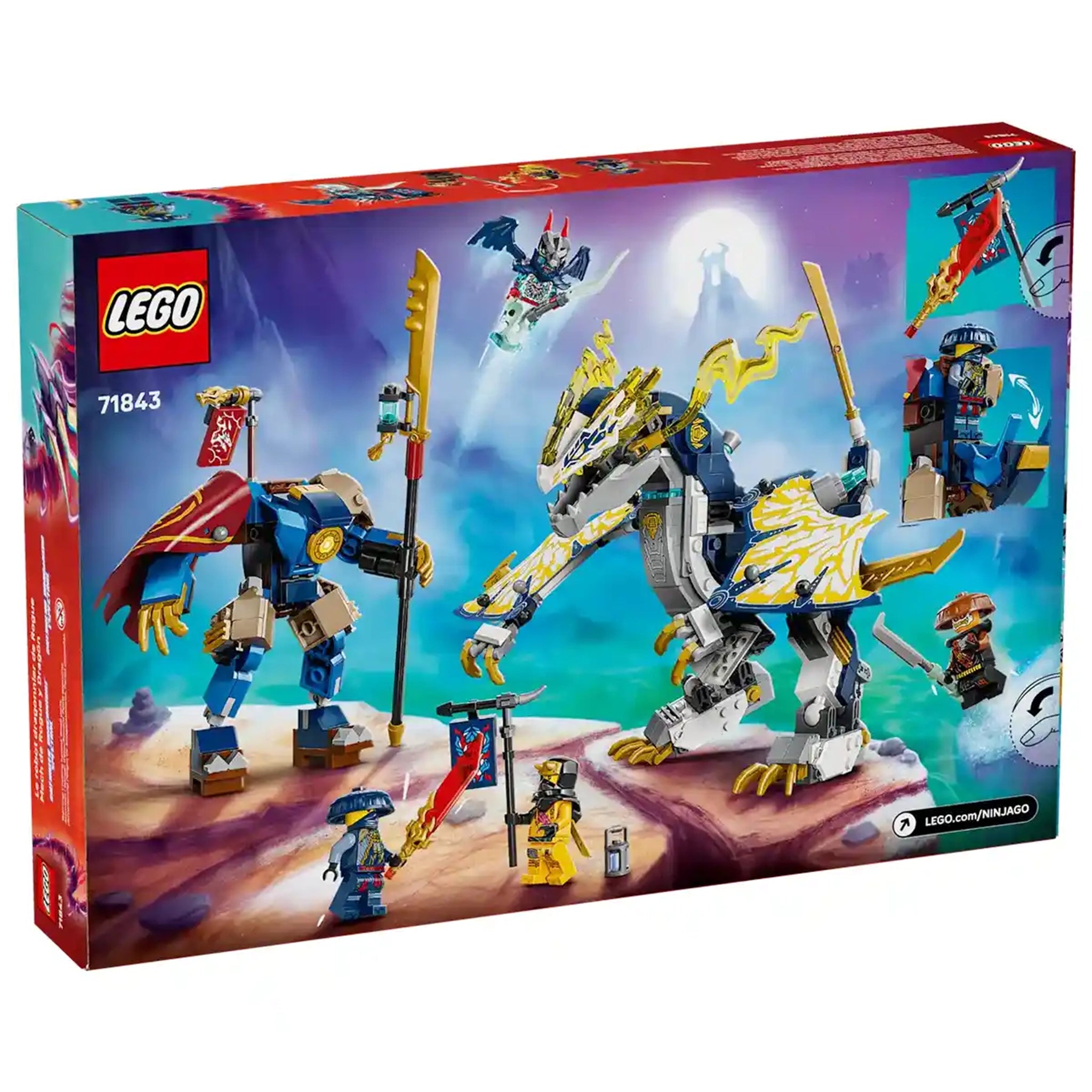 Lego Ninjago  Rogue’S Mech Dragon Rider V29 71843