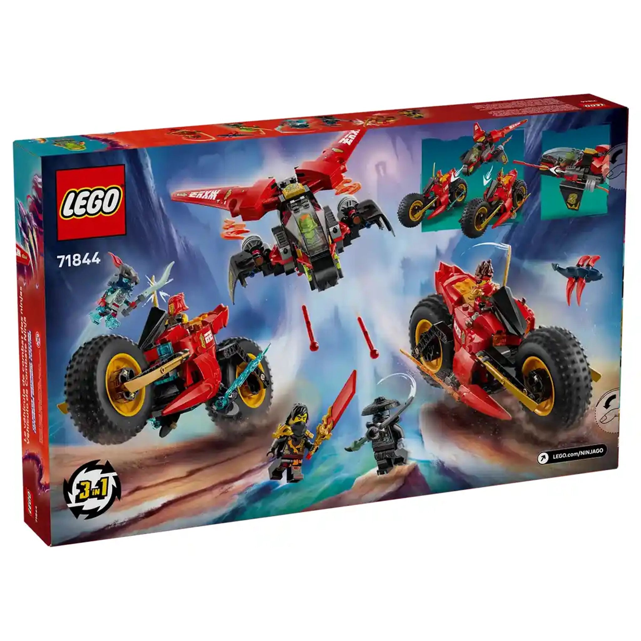 Lego Ninjago  Ninja Combat Vehicle V29 71844