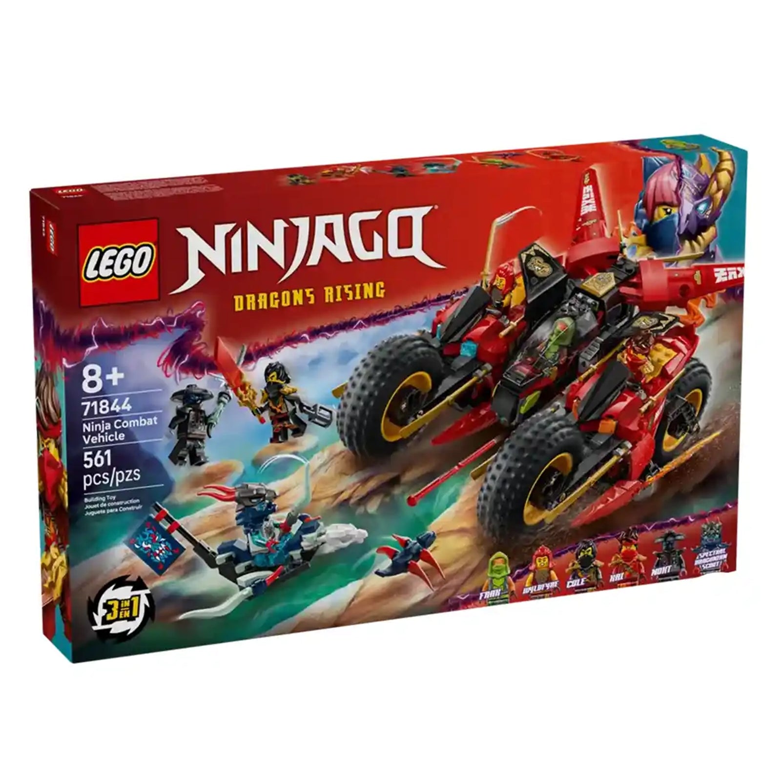 Lego Ninjago  Ninja Combat Vehicle V29 71844