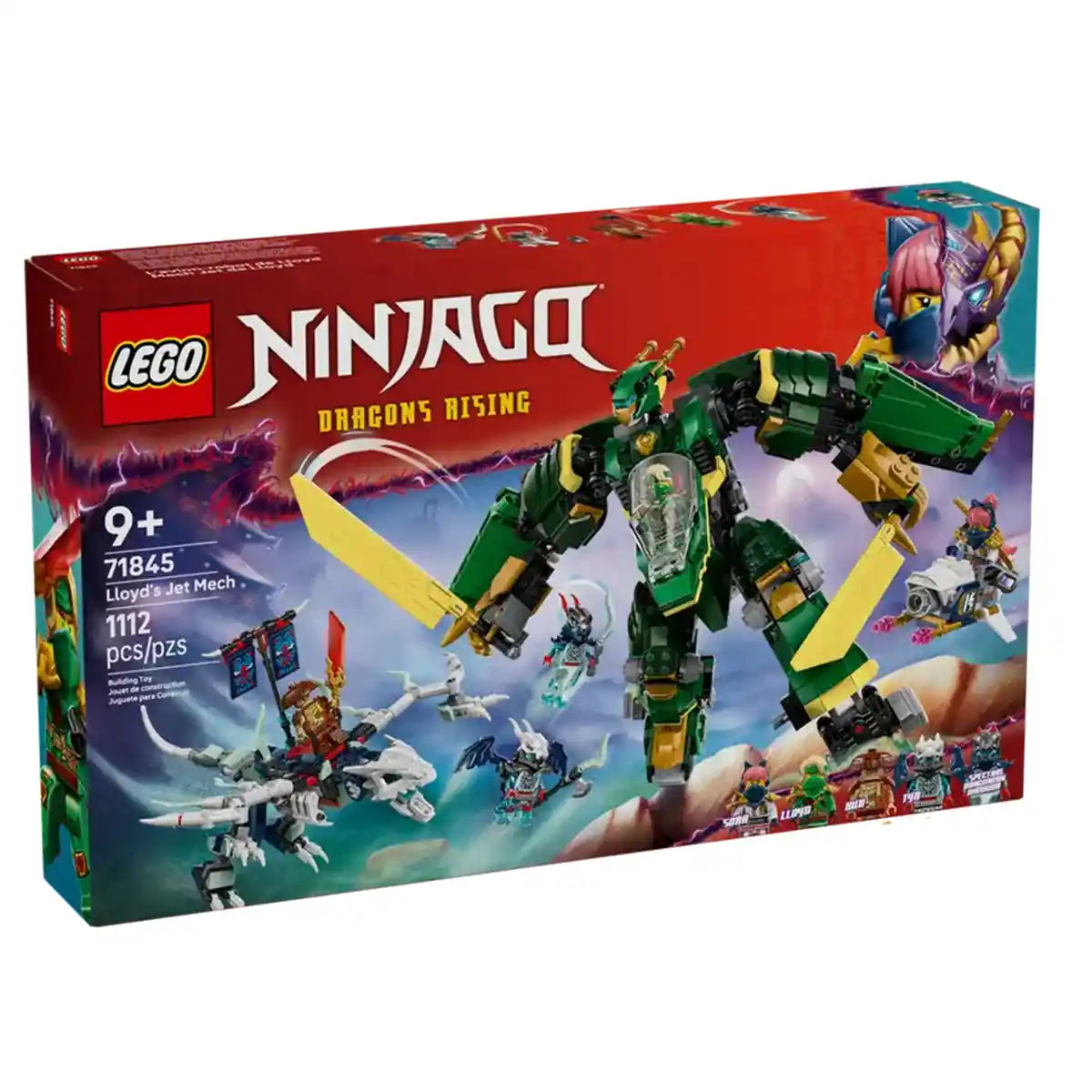 Lego Ninjago Lloydâ€™S Jet Mech V29 71845