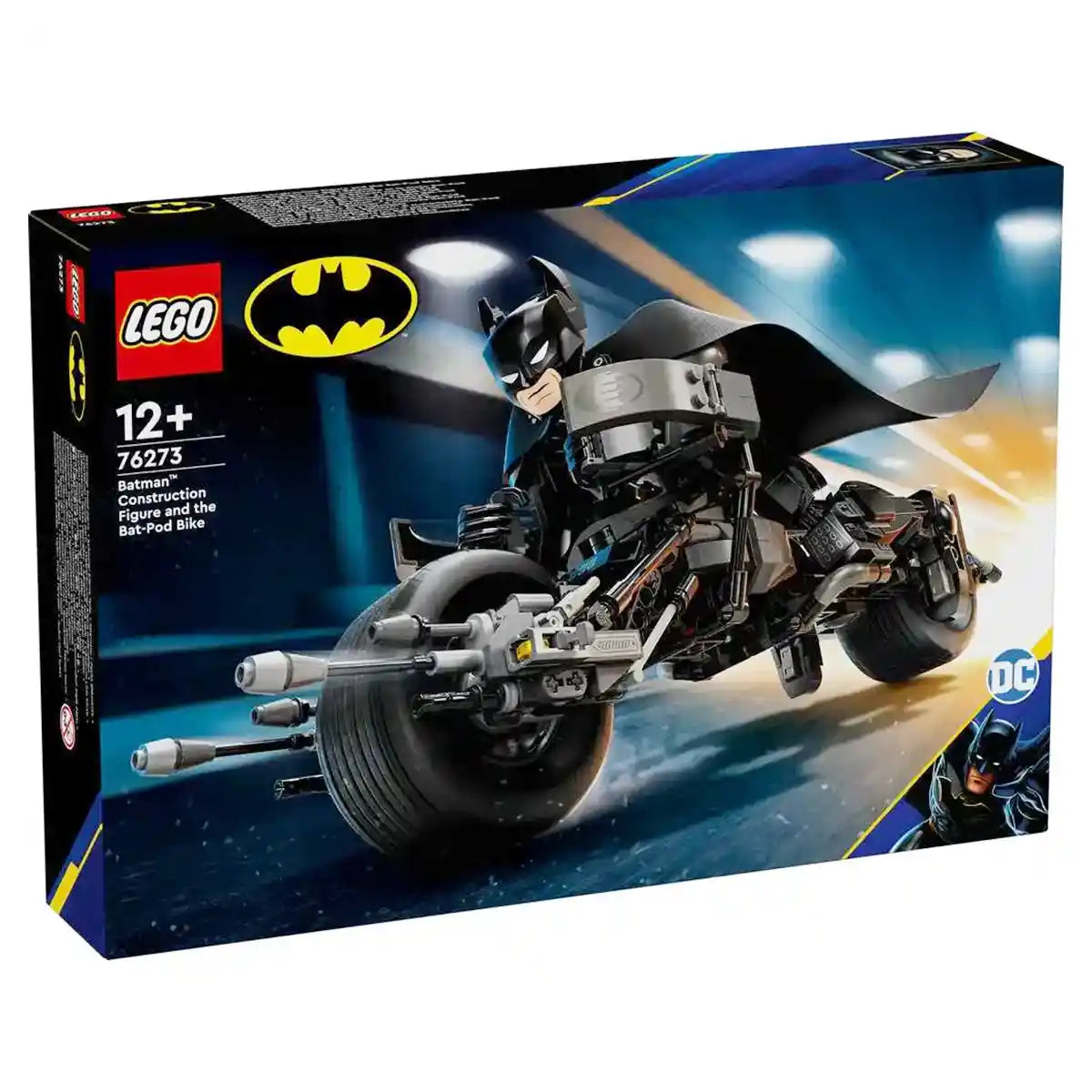 Lego Marvel Batman Construction Figure and the Bat-Pod Bike 76273