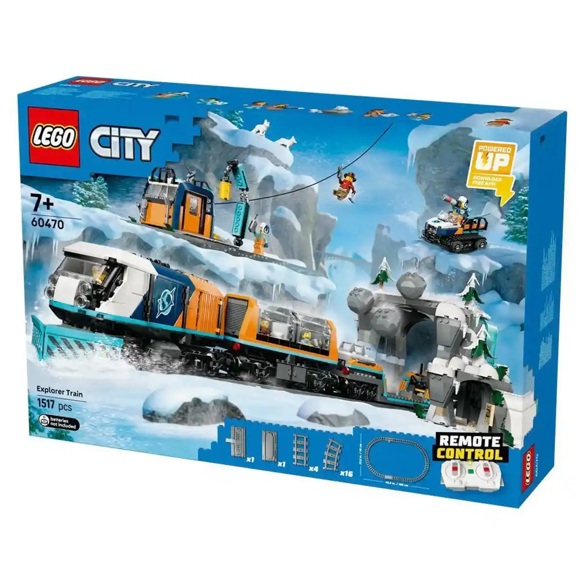 LEGO-CITY  Explorers' Arctic Polar Express Train 60470