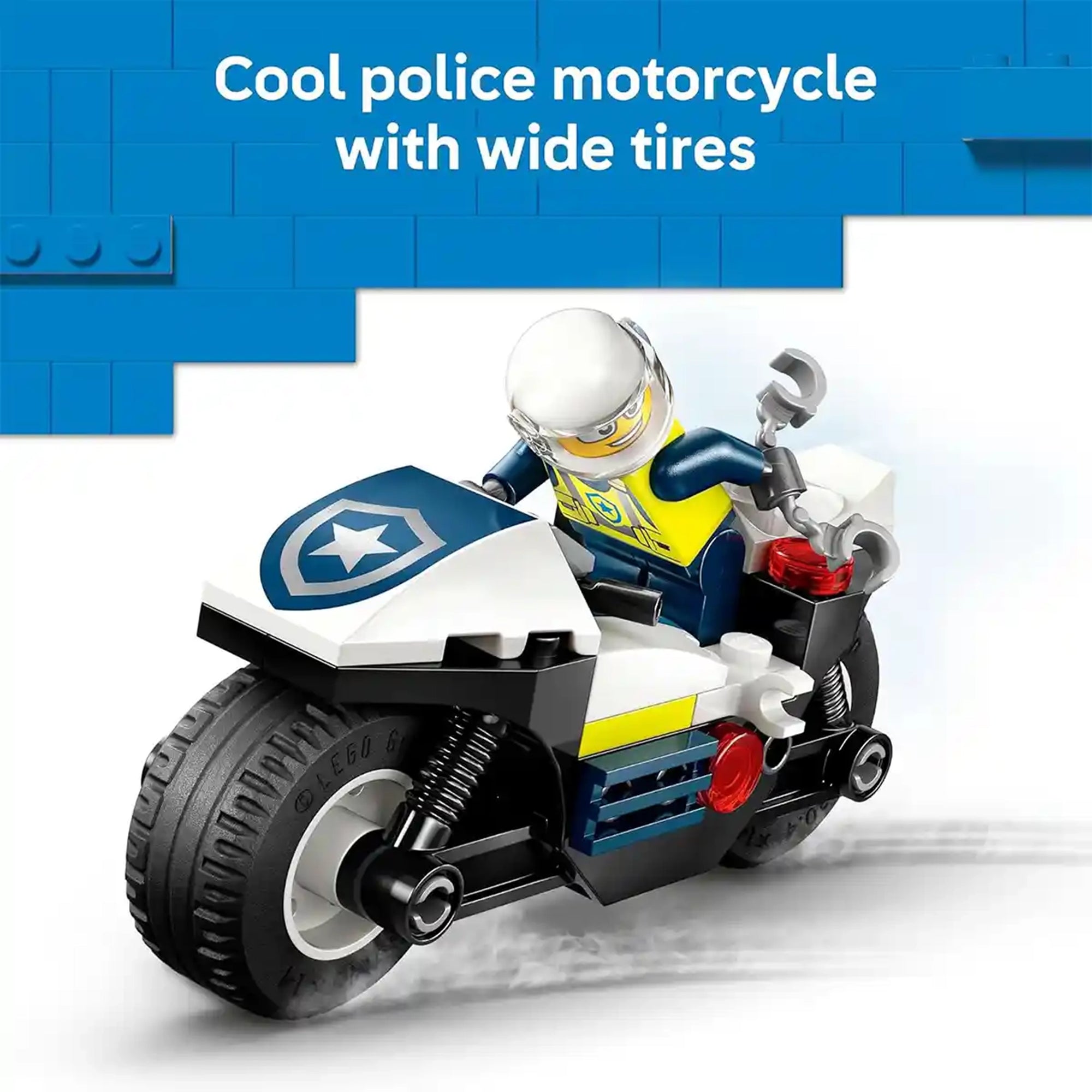 LEGO CITY 60455 Police Motorcycle Chase V29