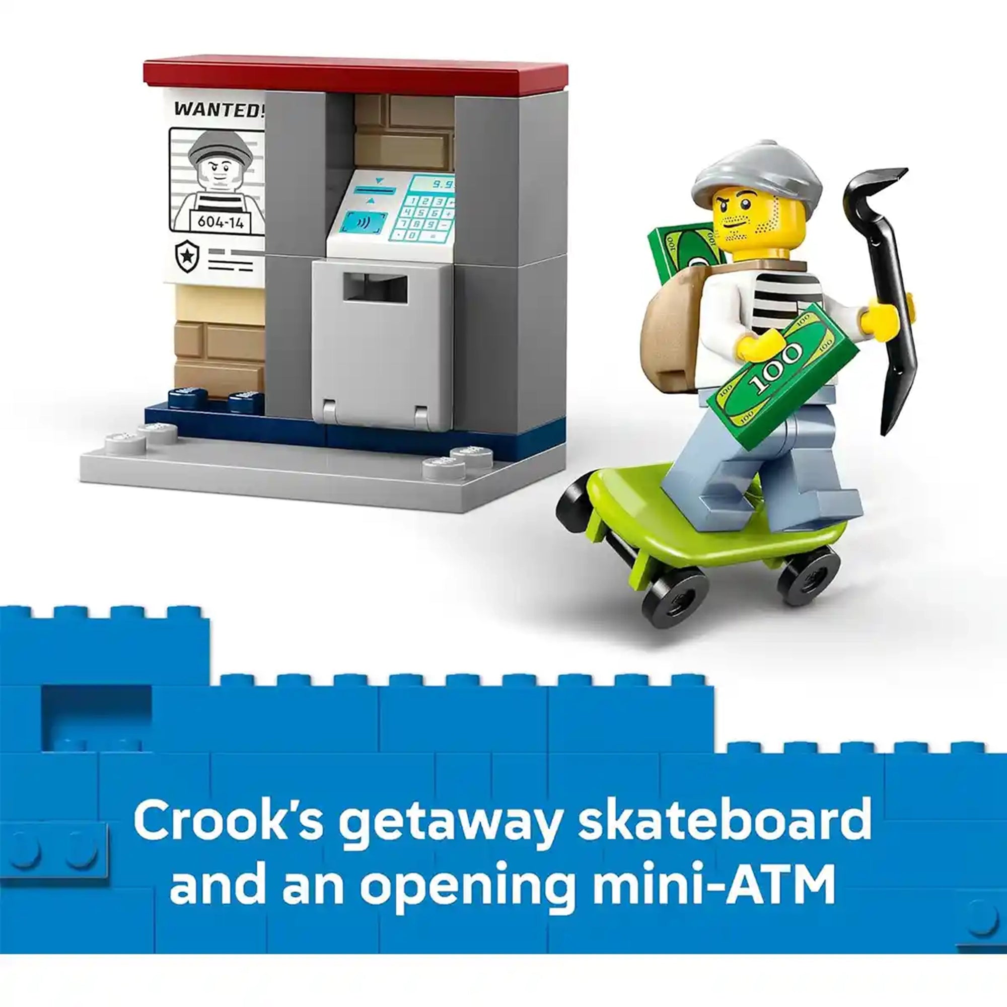 LEGO CITY 60455 Police Motorcycle Chase V29