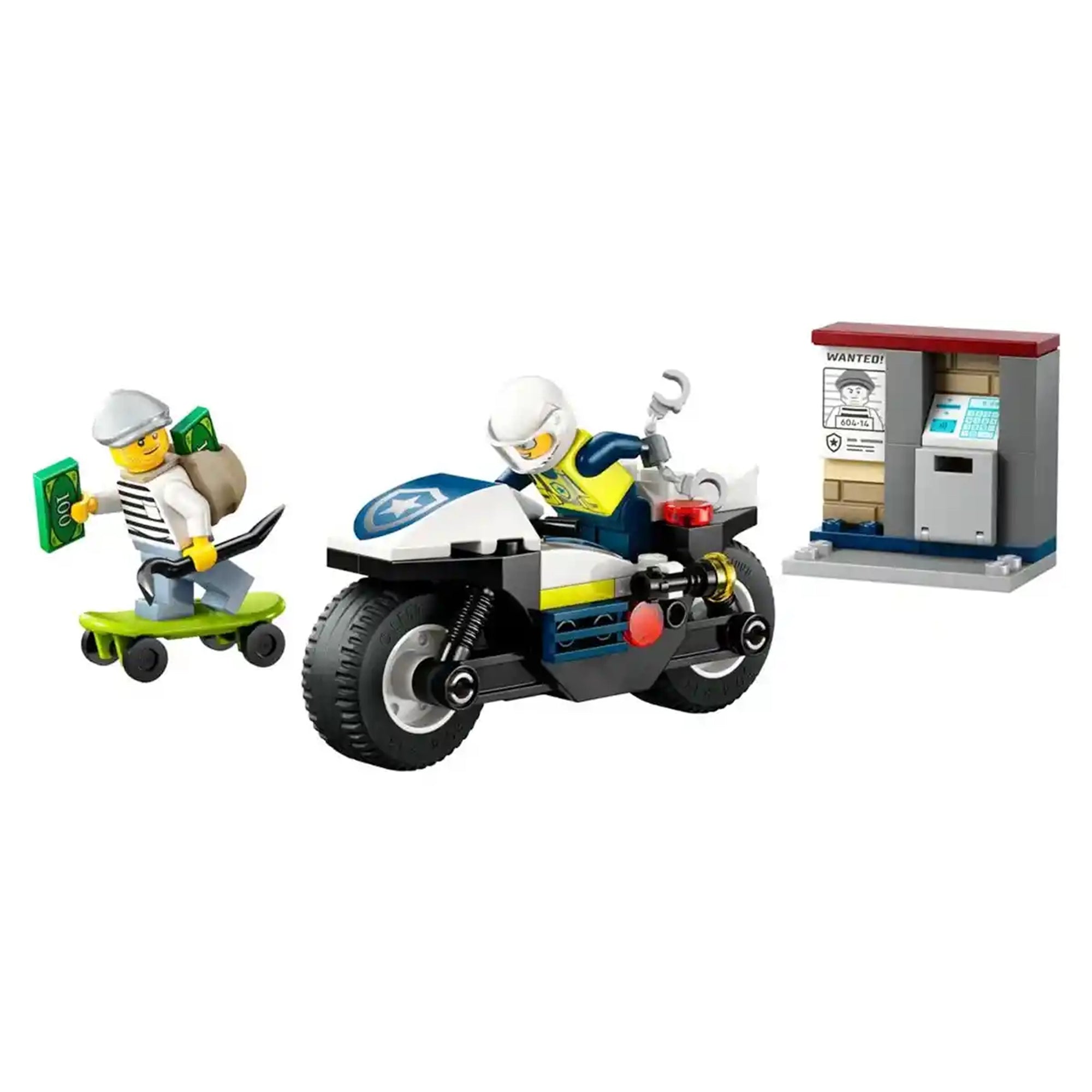 LEGO CITY 60455 Police Motorcycle Chase V29
