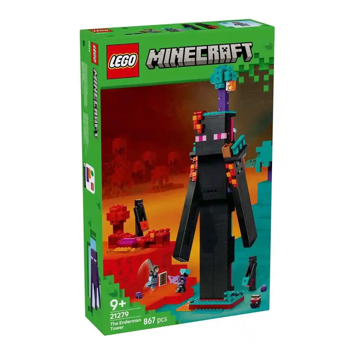 Lego-Minecraft 21279 The Enderman Tower V29