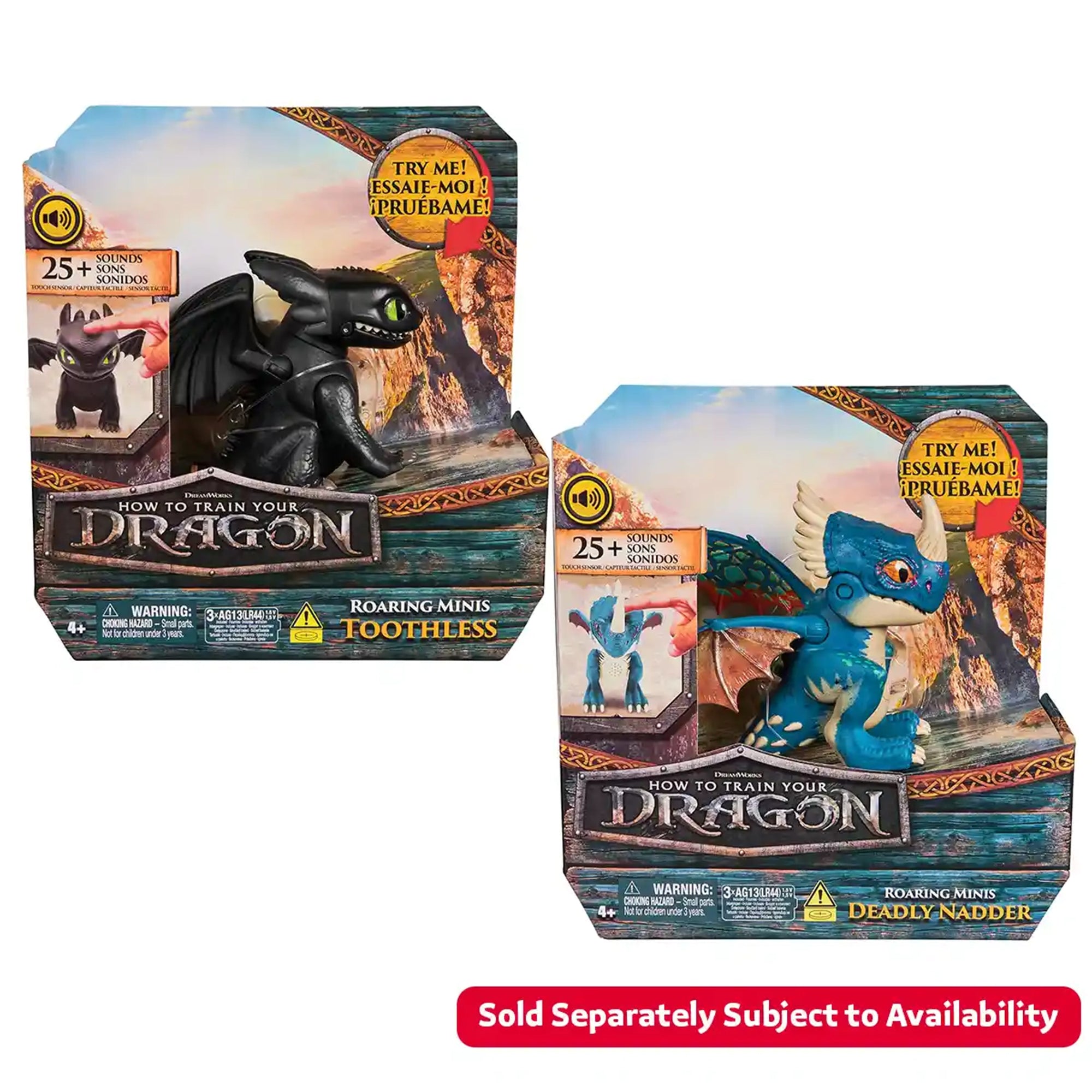 HTTY Dragon Movie Mini Interactive Asst.