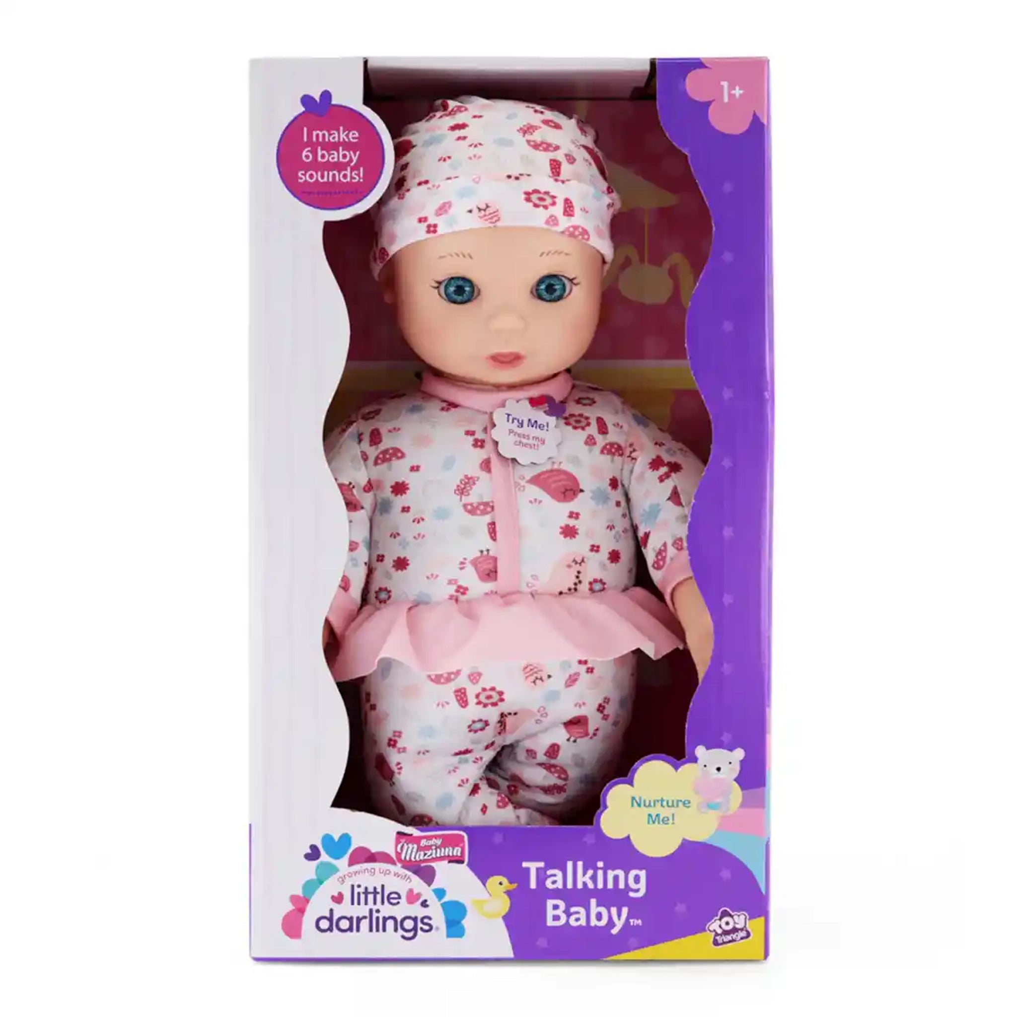 Baby Maziuna Talking Baby 13inch