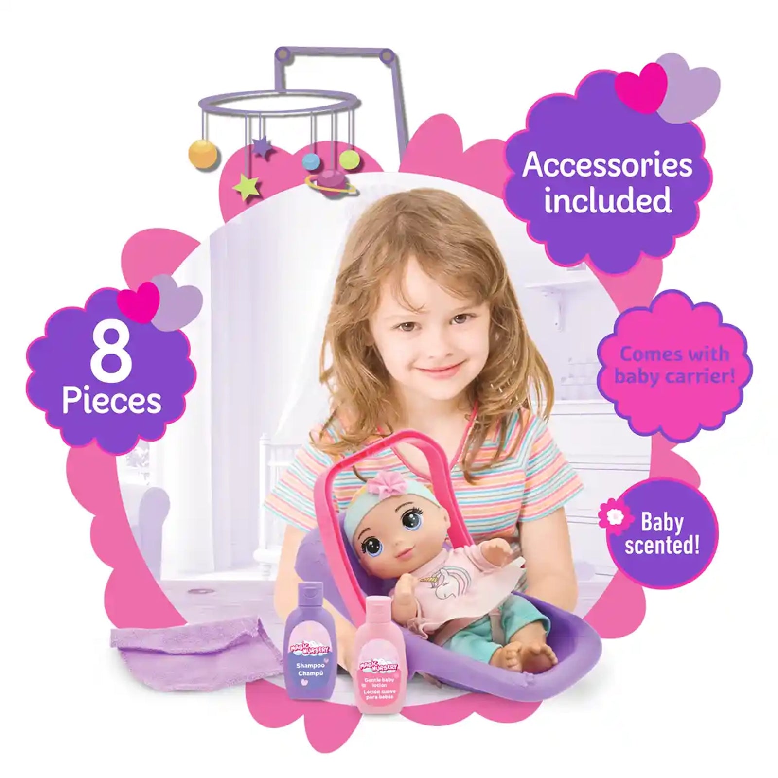 Baby Maziuna Tote Along Baby 8inch