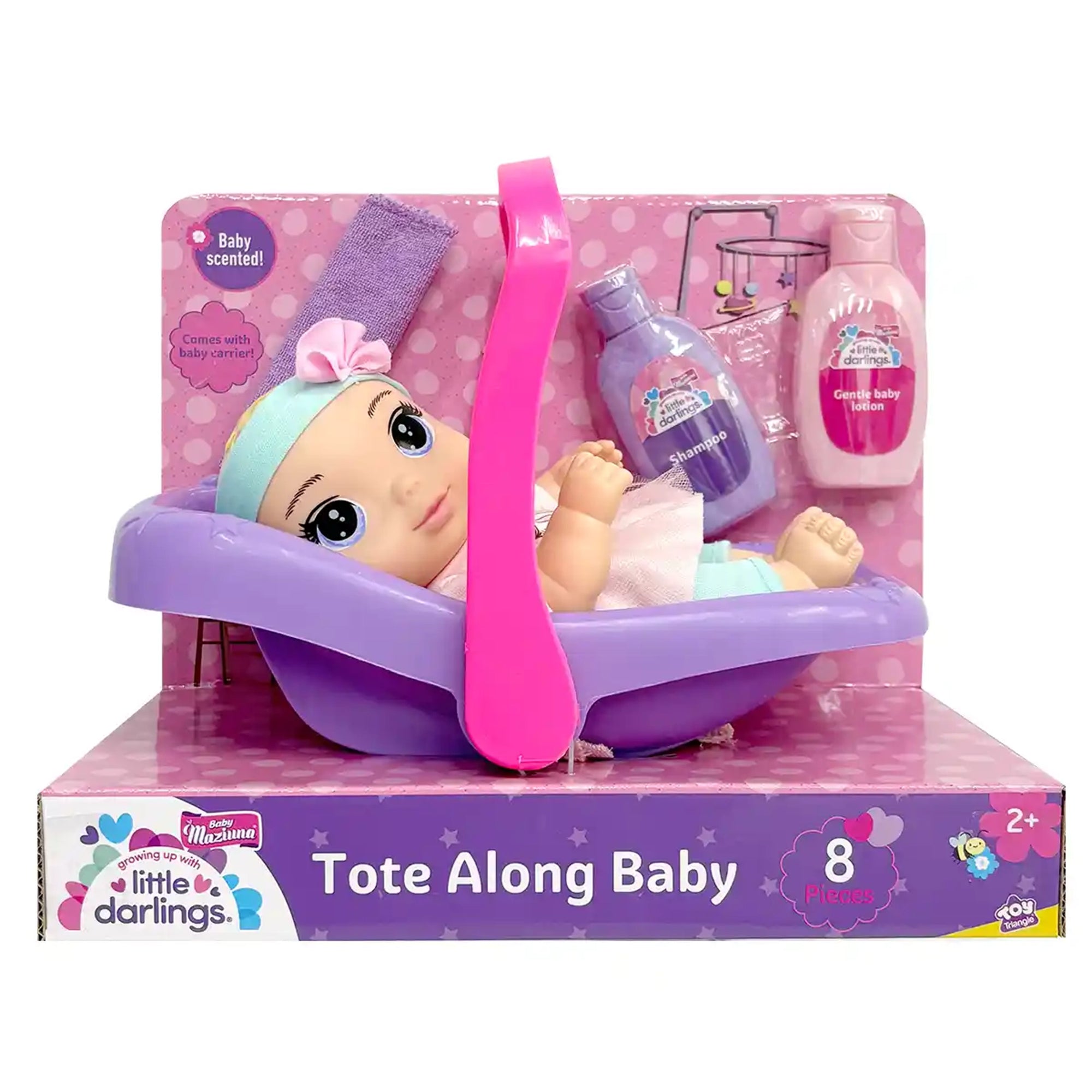 Baby Maziuna Tote Along Baby 8inch