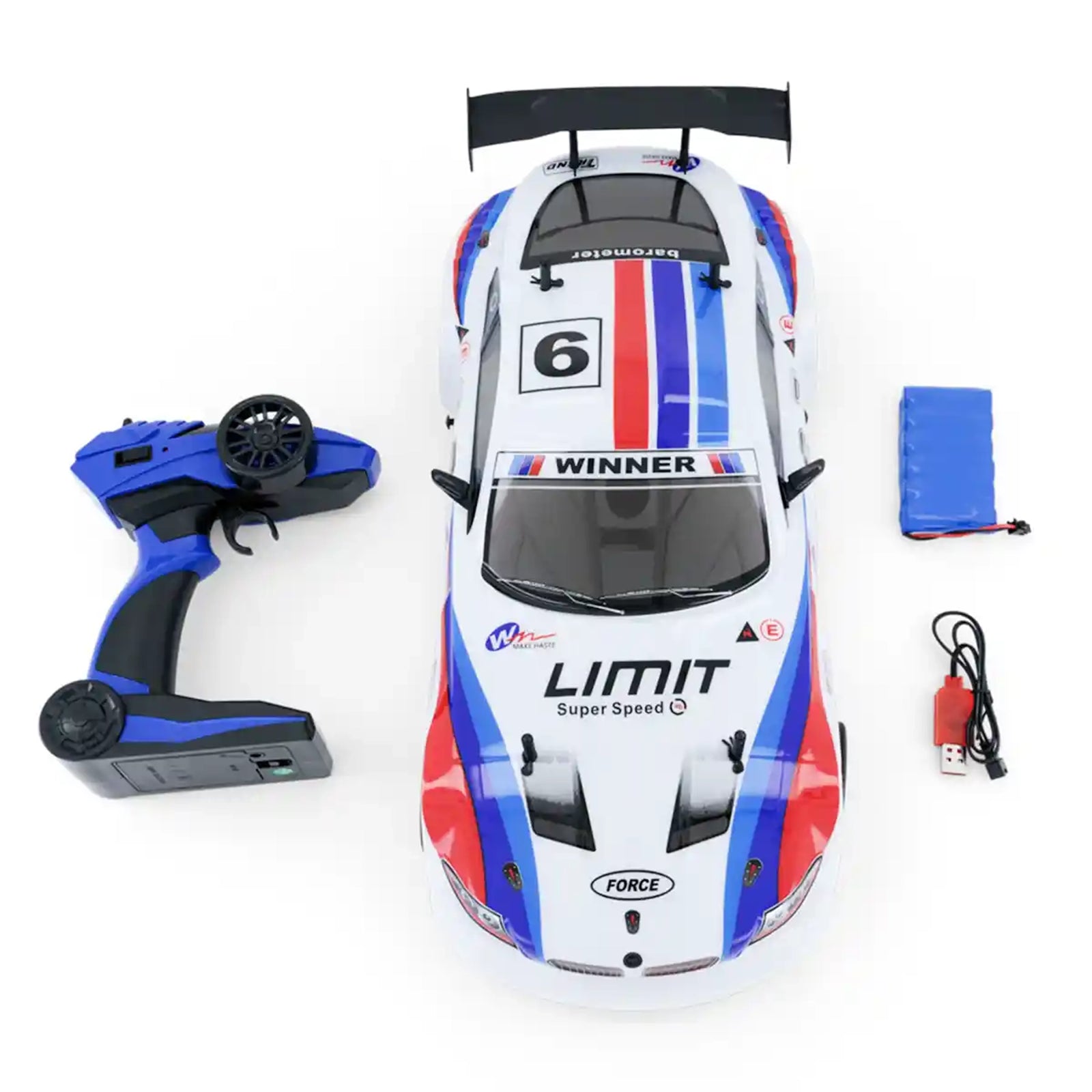 Nitro2Go RC Racer Xtreme (White)