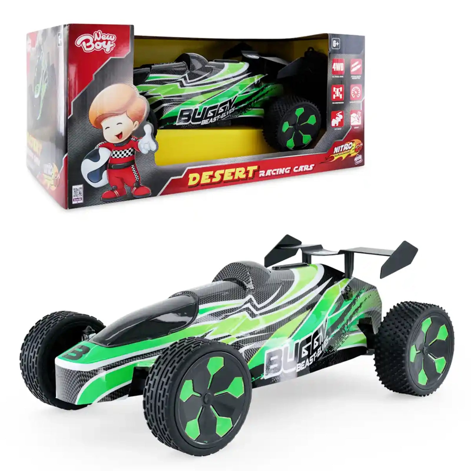 Nitro2Go RC Desert Racing Cars