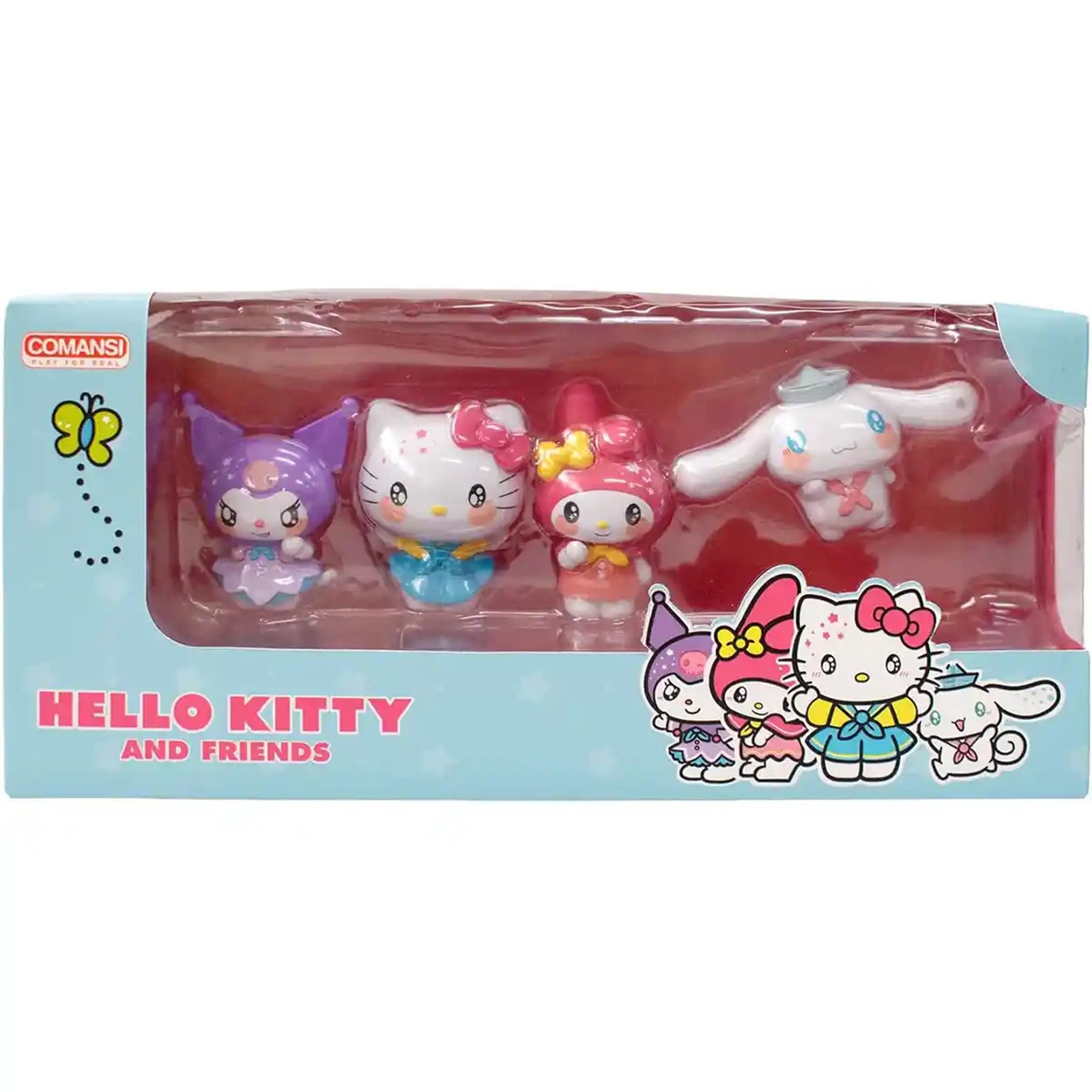 Hello Kitty & Friends Gift Box Set 4 Figurines