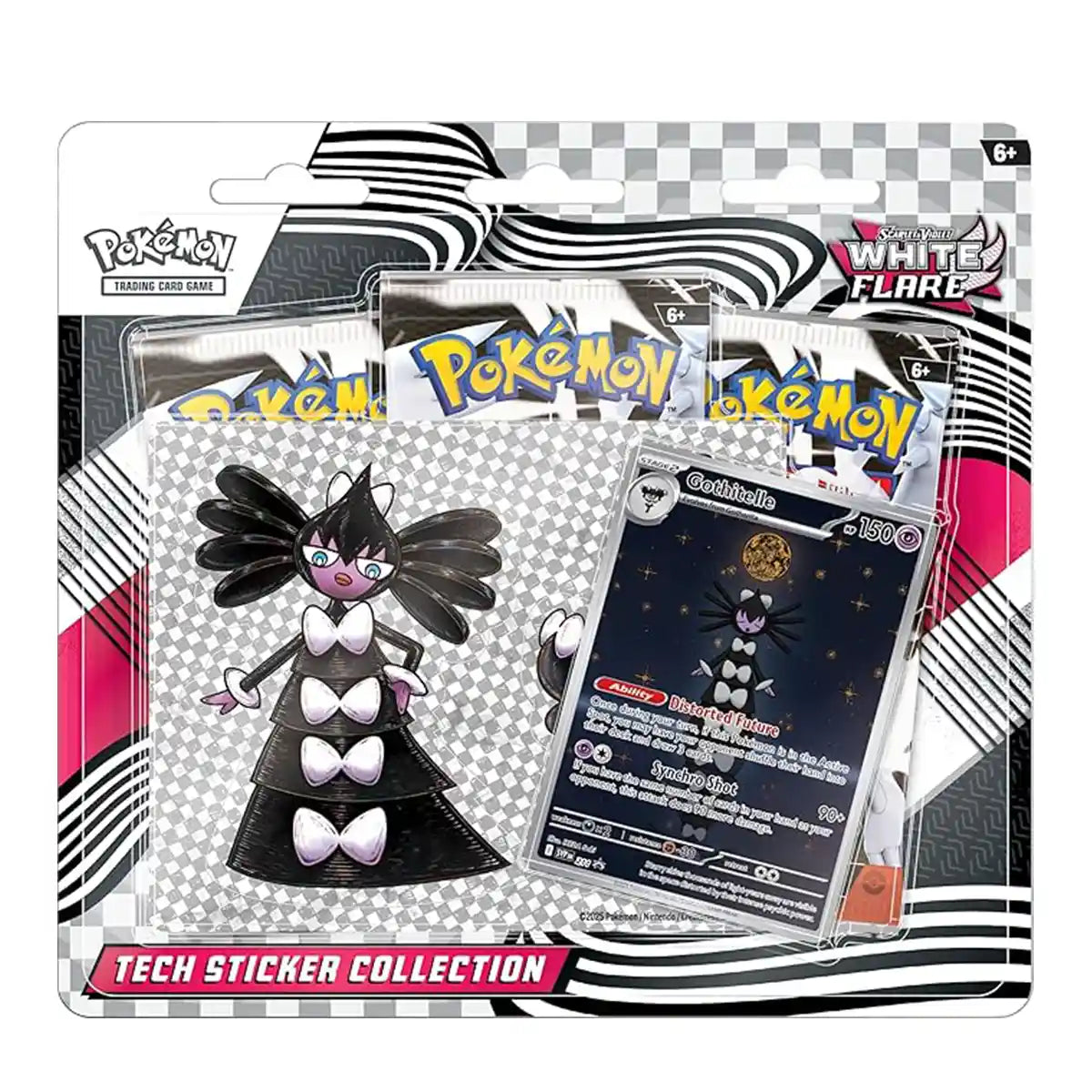 White Flare Tech Sticker Blister - SV10.5 - Scarlet & Violet