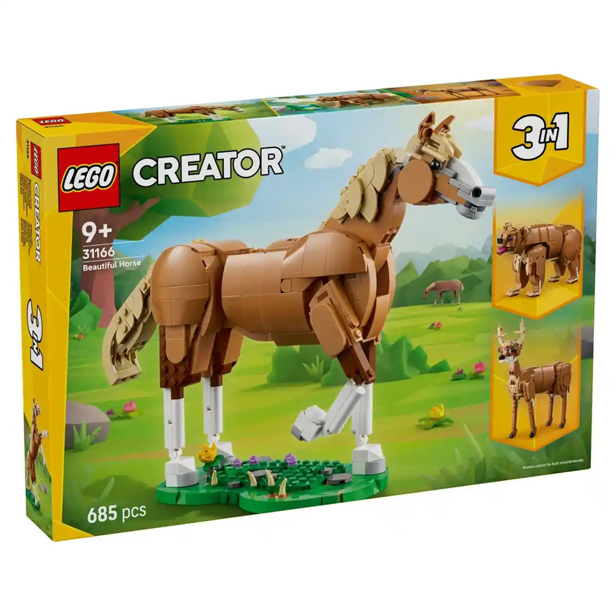 LEGO-Creator 3in1 31166 Beautiful Horse
