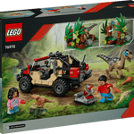 LEGO-Jurassic World76972 Raptor Off-Road Escape