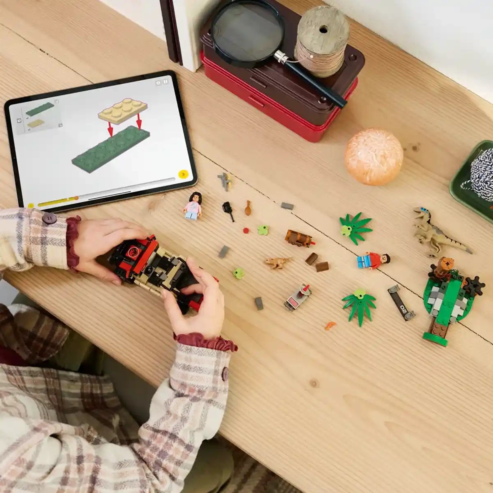 LEGO-Jurassic World76972 Raptor Off-Road Escape