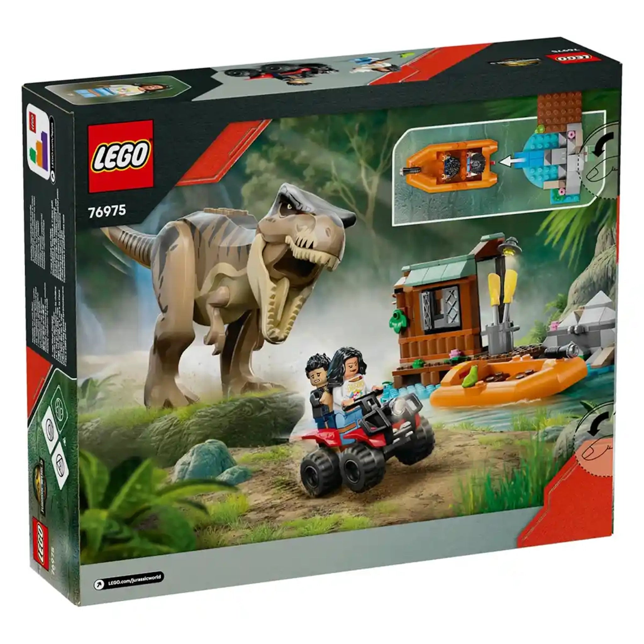 LEGO-Jurassic World76975 T. rex River Escape