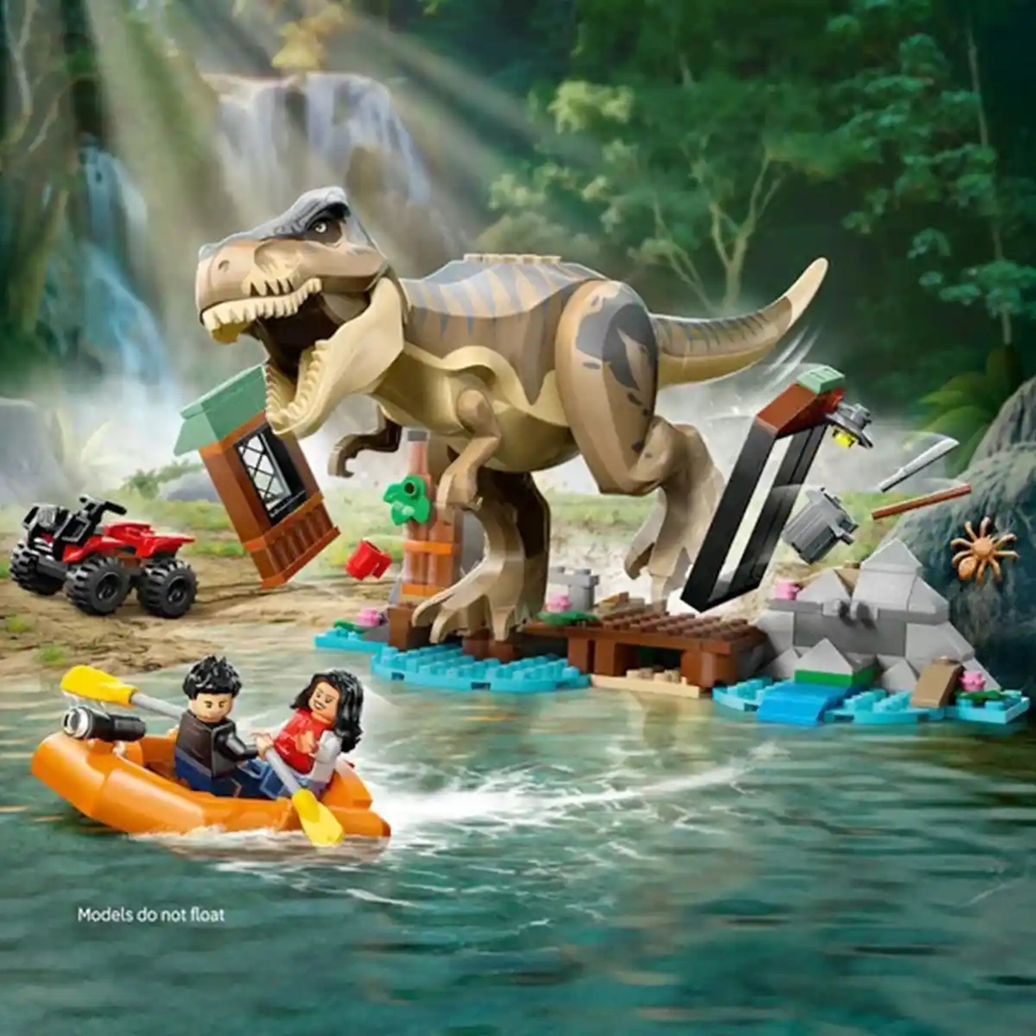 LEGO-Jurassic World76975 T. rex River Escape