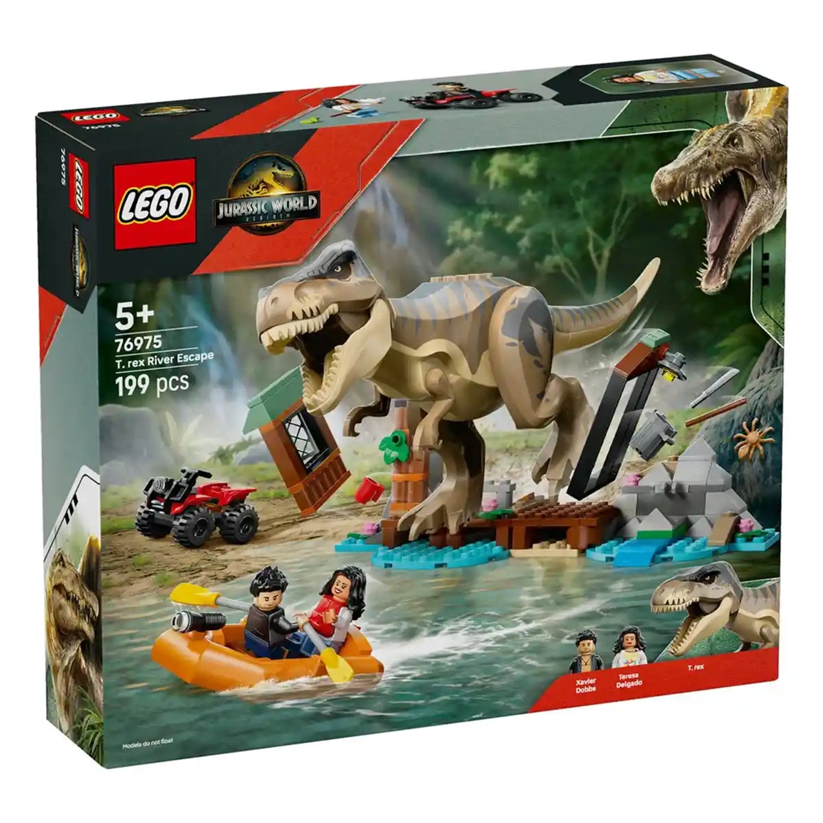 LEGO-Jurassic World76975 T. rex River Escape