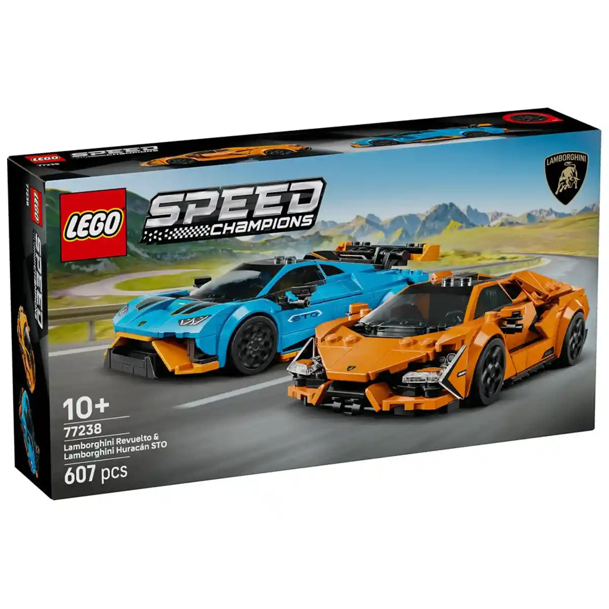 LEGO-Speed Champions 77238 Lamborghini Revuelto & Lamborghini Huracan STO
