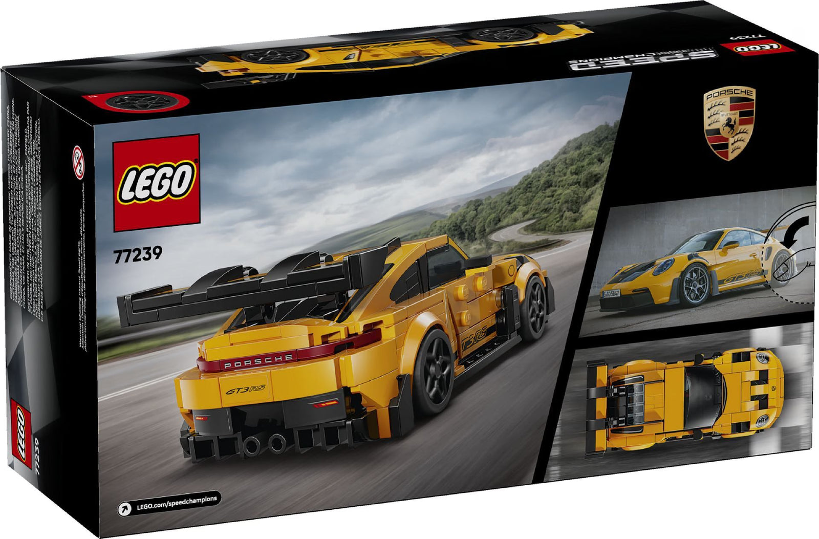 LEGO-Speed Champions77239 Porsche 911 GT3 RS Super Car