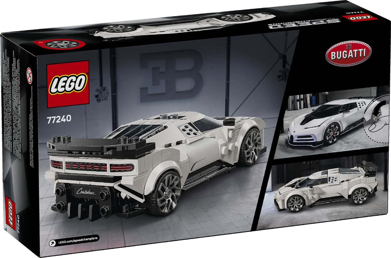 LEGO-Speed Champions77240 Bugatti Centodieci Hyper Sports Car