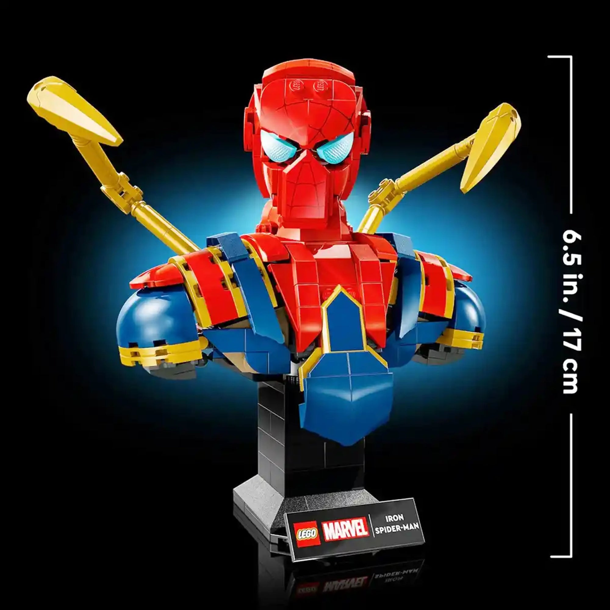 LEGO-Super Heroes76326 Iron Spider-Man Bust