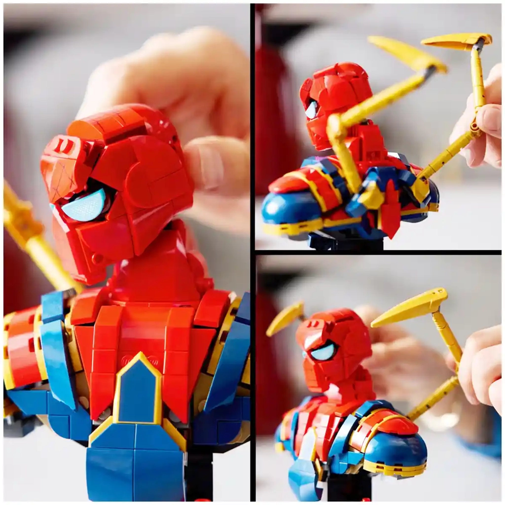 LEGO-Super Heroes76326 Iron Spider-Man Bust