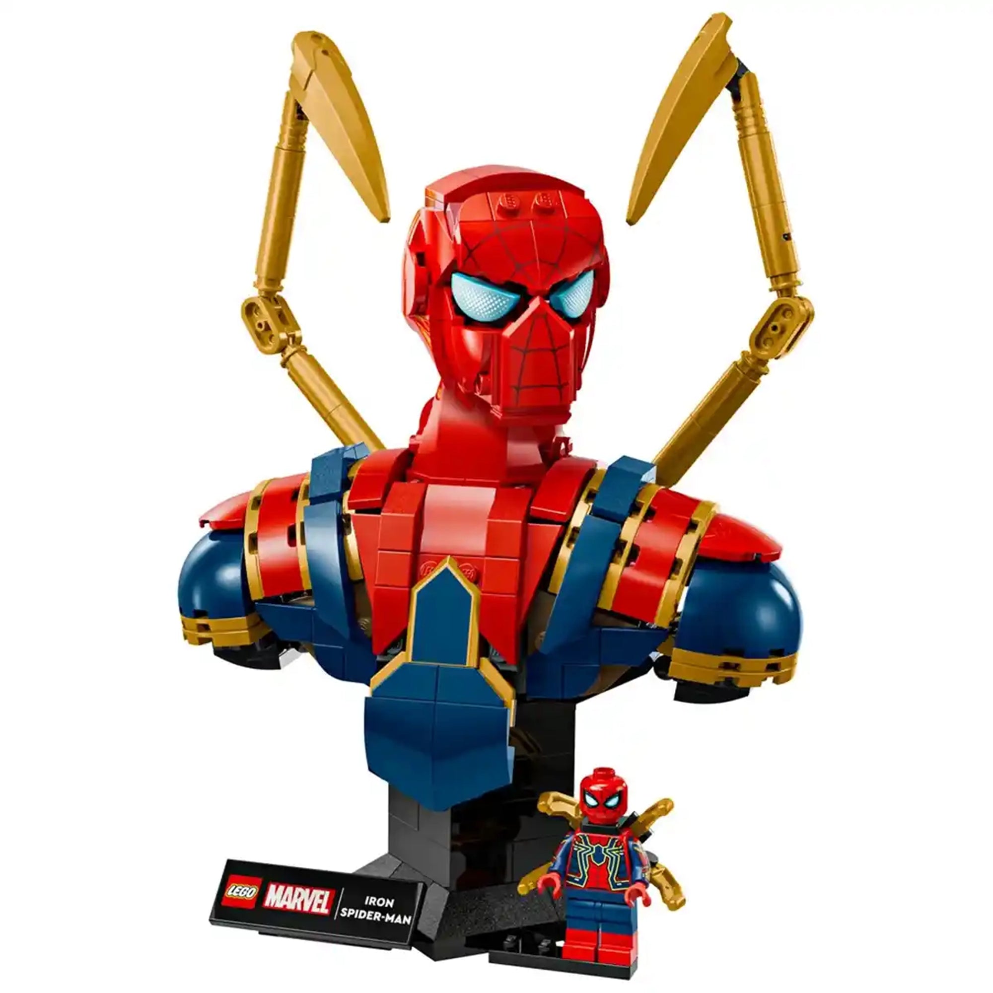 LEGO-Super Heroes76326 Iron Spider-Man Bust
