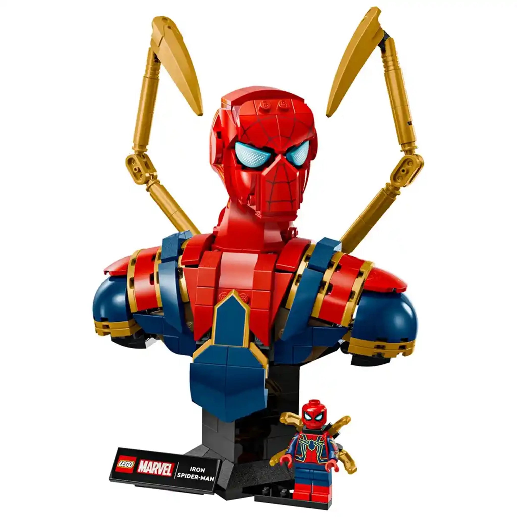 LEGO-Super Heroes76326 Iron Spider-Man Bust