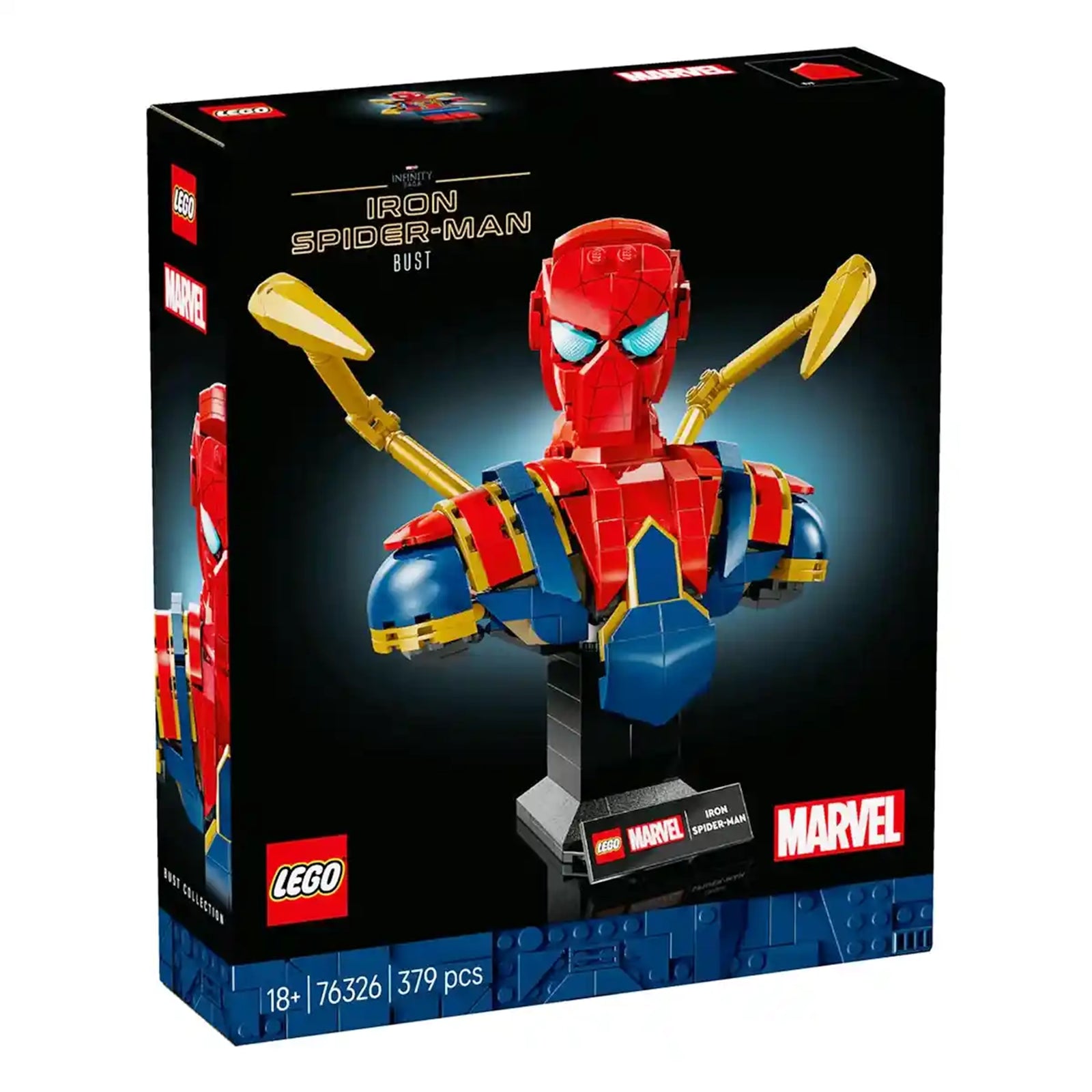 LEGO-Super Heroes76326 Iron Spider-Man Bust