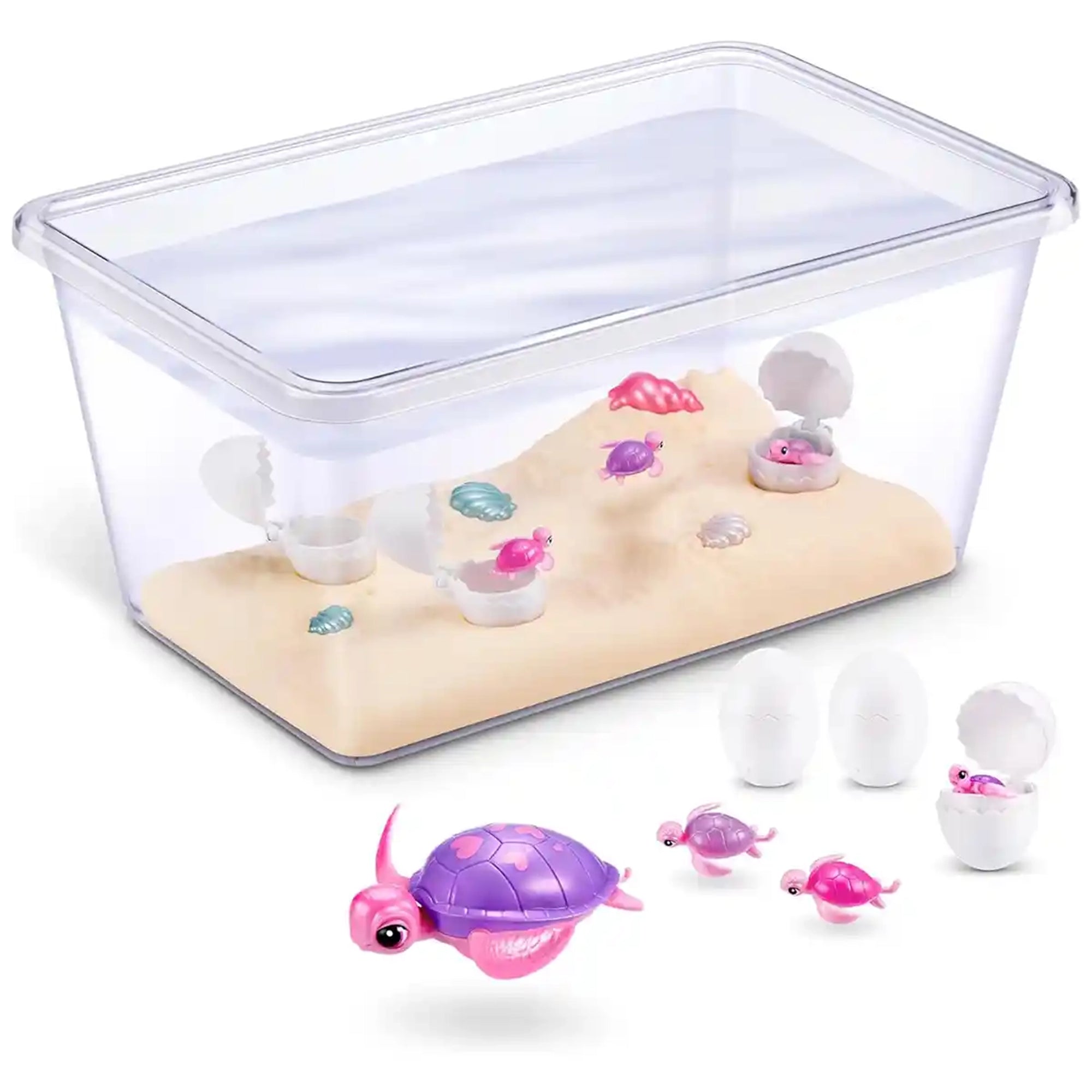 S001-PETS ALIVE-MAMA & BABY SURPRISE-SERIES 1-MAMA TURTLE SURPRISE PLAYSET